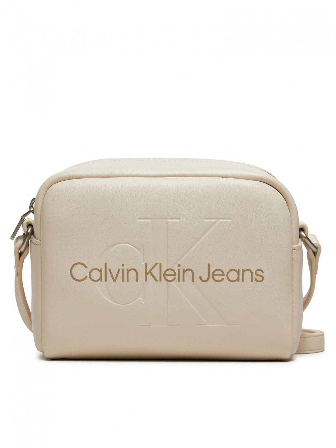 Calvin Klein Jeans Kabelka Sculpted Camera Bag18 Mono K60K612220 Écru