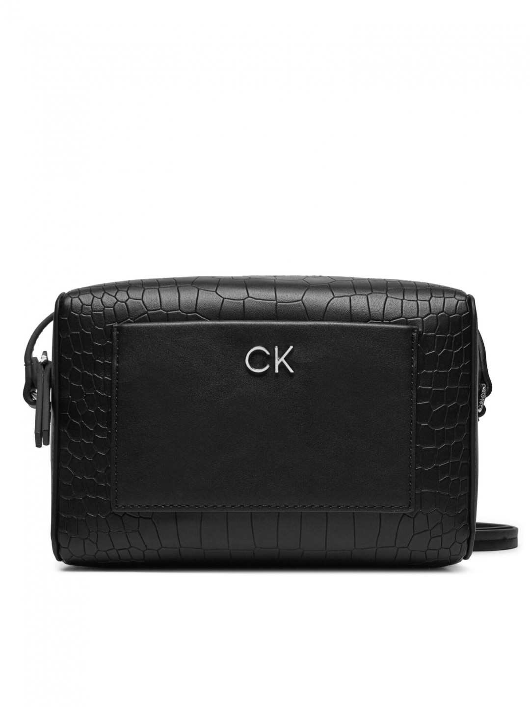 Calvin Klein Kabelka Ck Daily Camera Bag Croco K60K612140 Černá