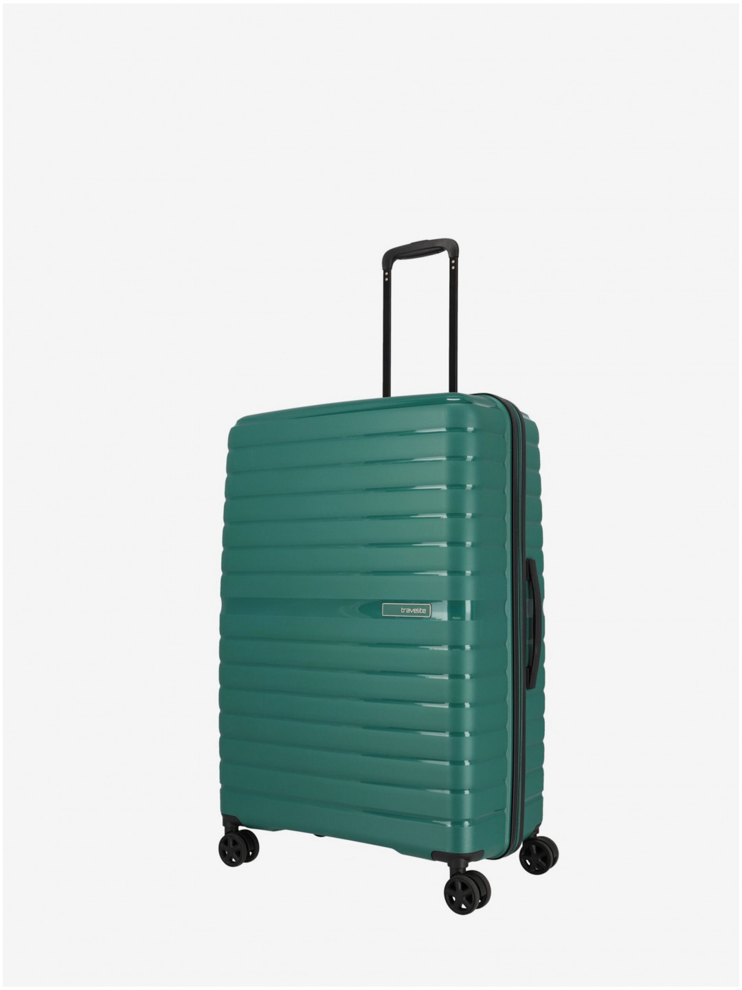 Petrolejový cestovní kufr Travelite Trient L Green