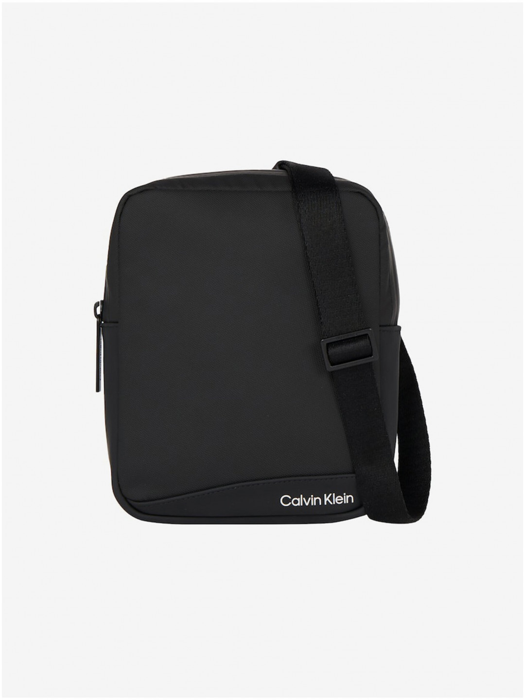 Černá pánská taška přes rameno Calvin Klein Rubberized Conv Reporter S