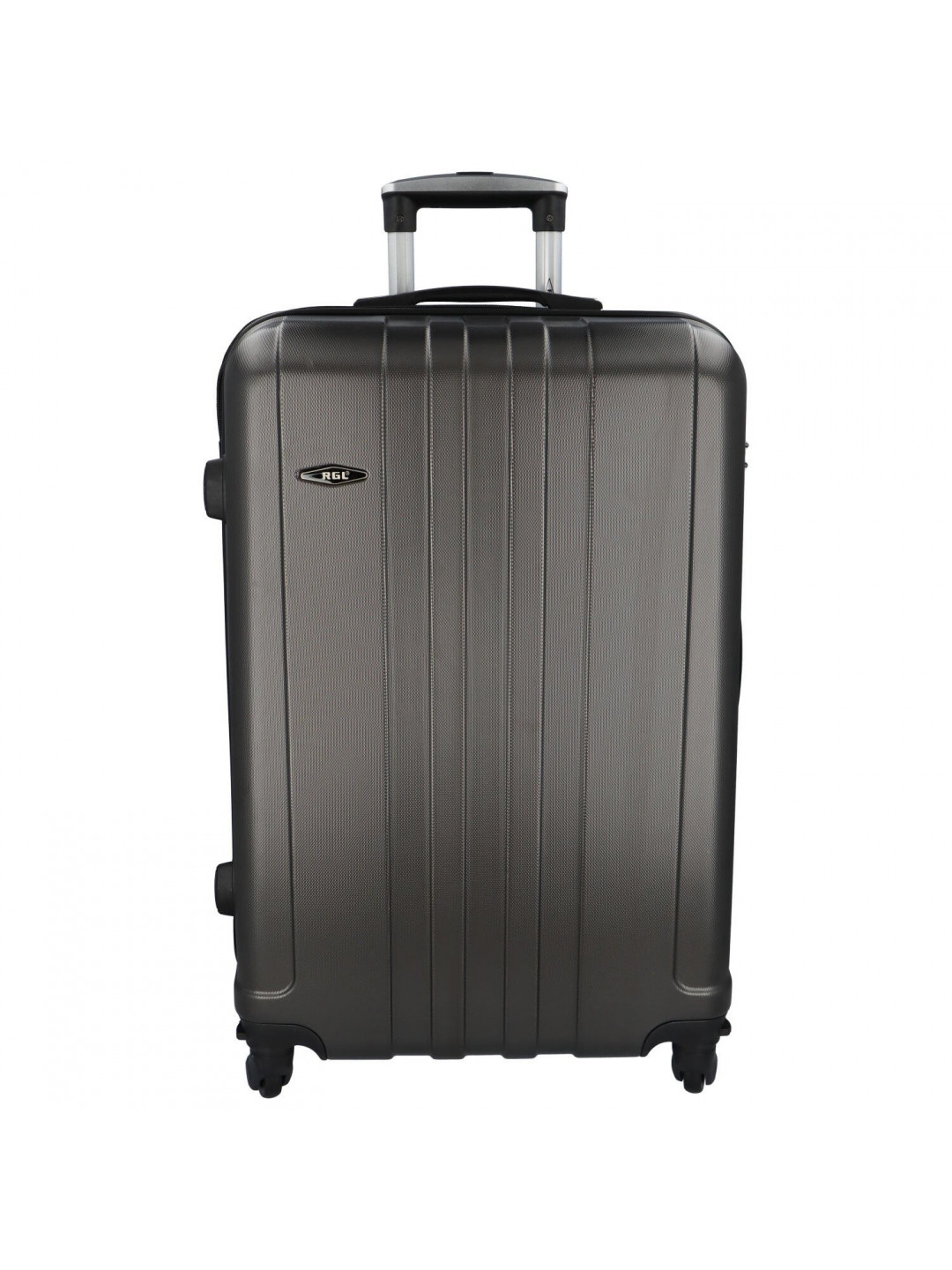 Skořepinový cestovní kufr tmavě šedý – RGL Blant M