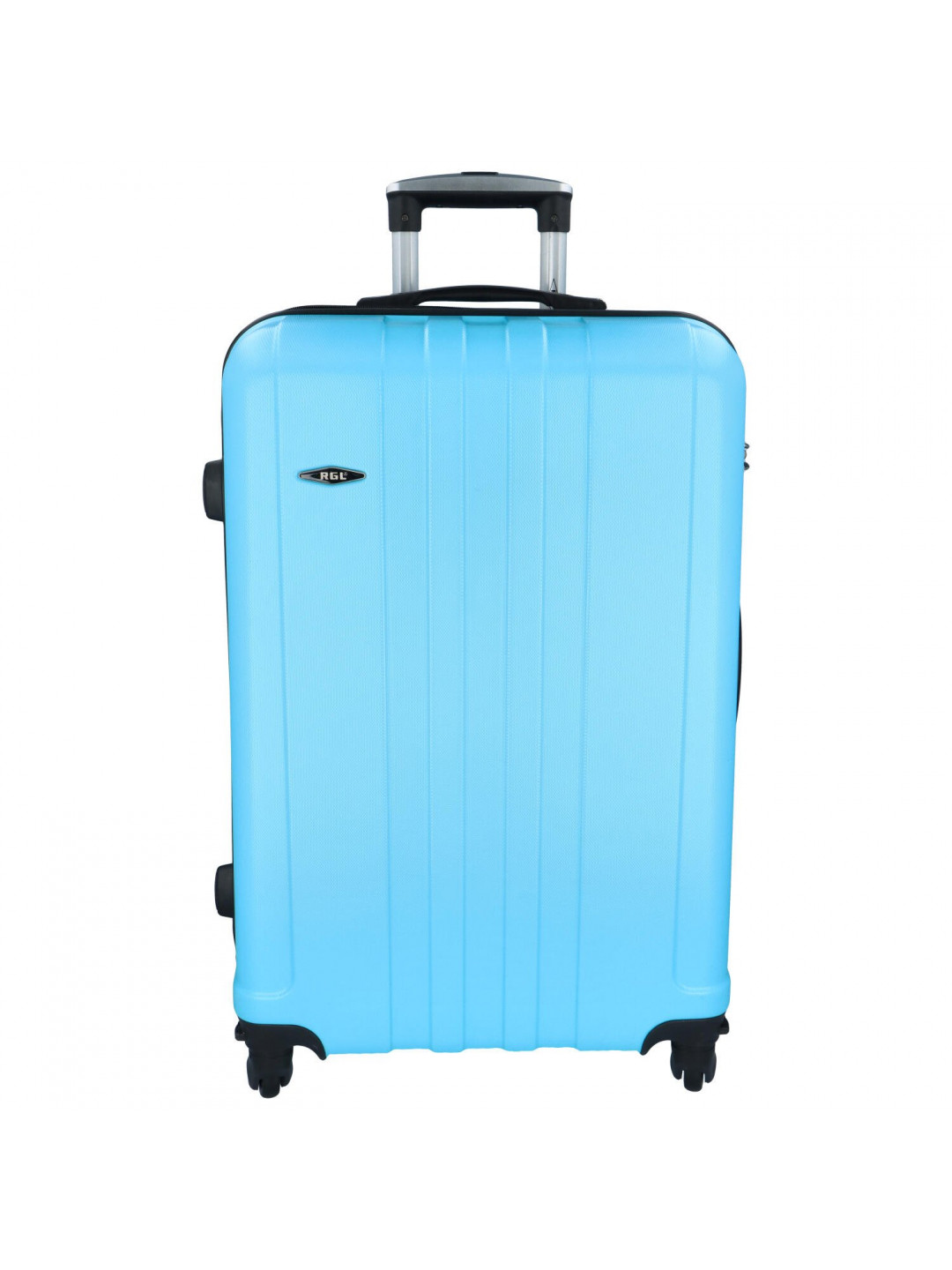 Skořepinový cestovní kufr světle modrý – RGL Blant L