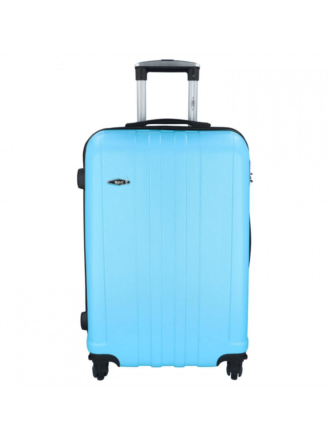 Skořepinový cestovní kufr světle modrý – RGL Blant S