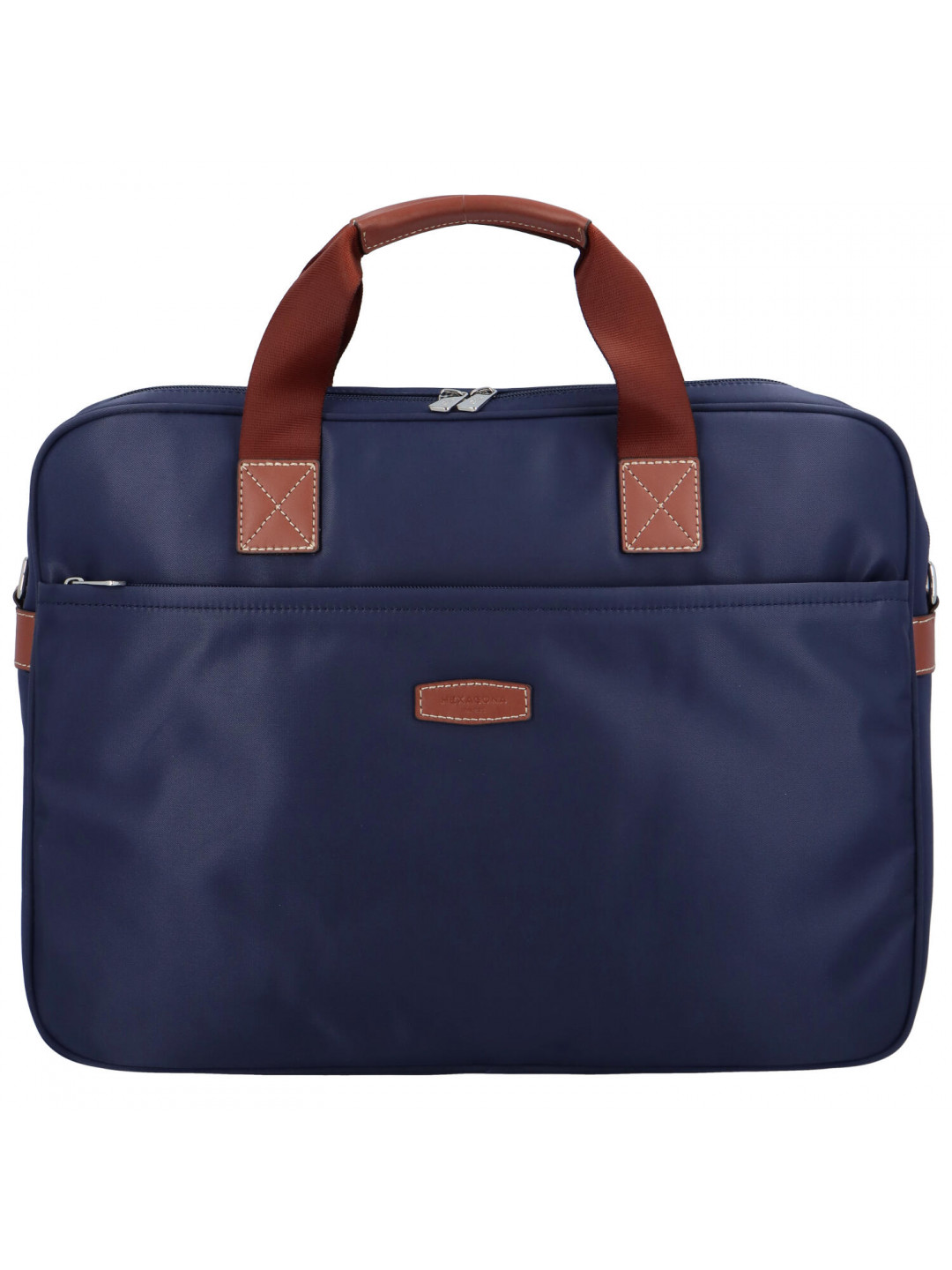 Luxusní taška na notebook tmavě modrá – Hexagona 171176
