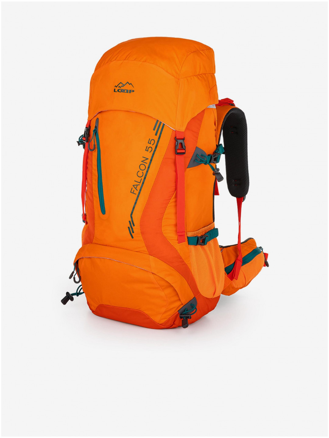 Oranžový unisex sportovní batoh LOAP FALCON 55 l