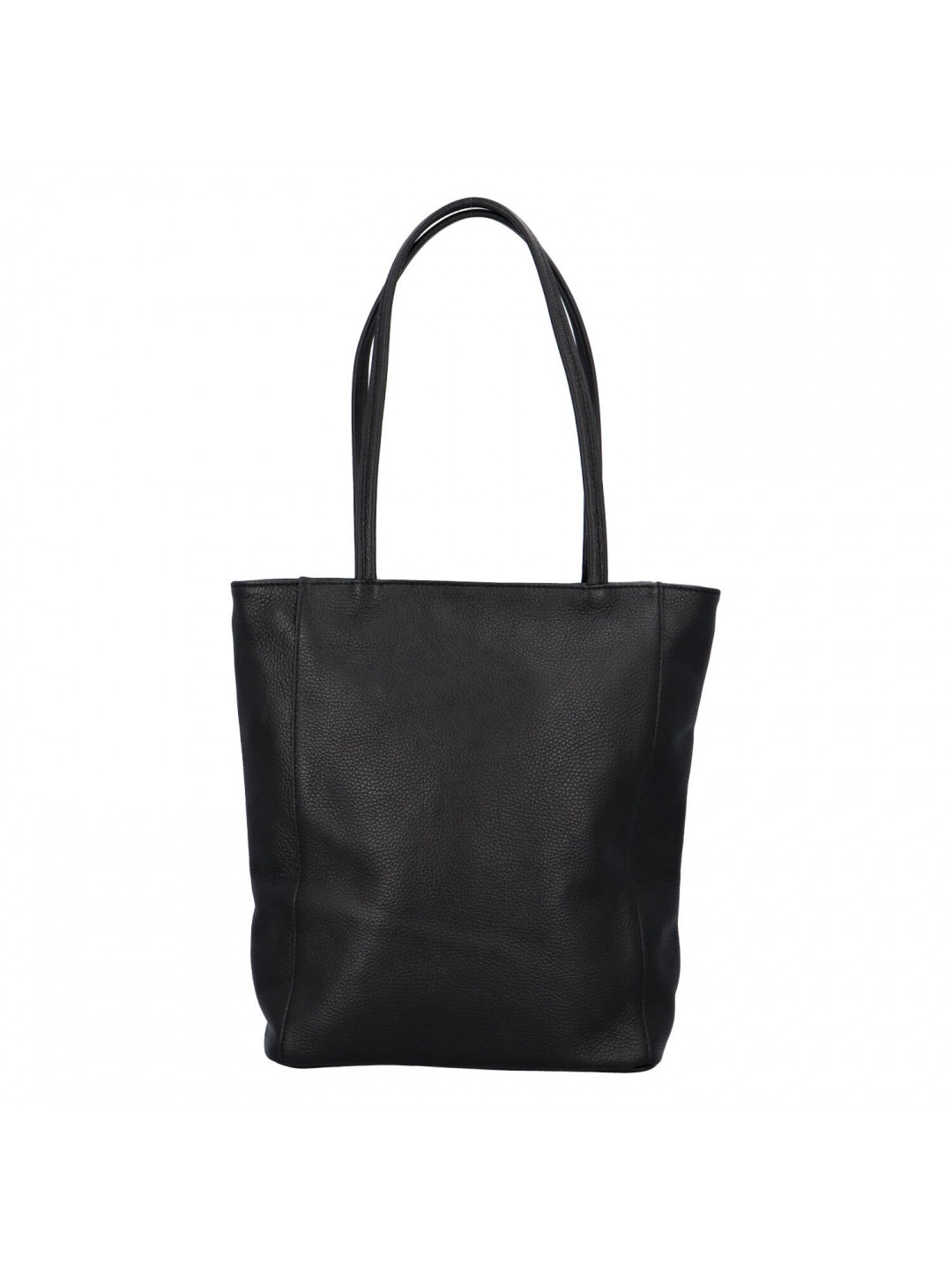 Dámská kožená kabelka přes rameno černá – ItalY Nooxies