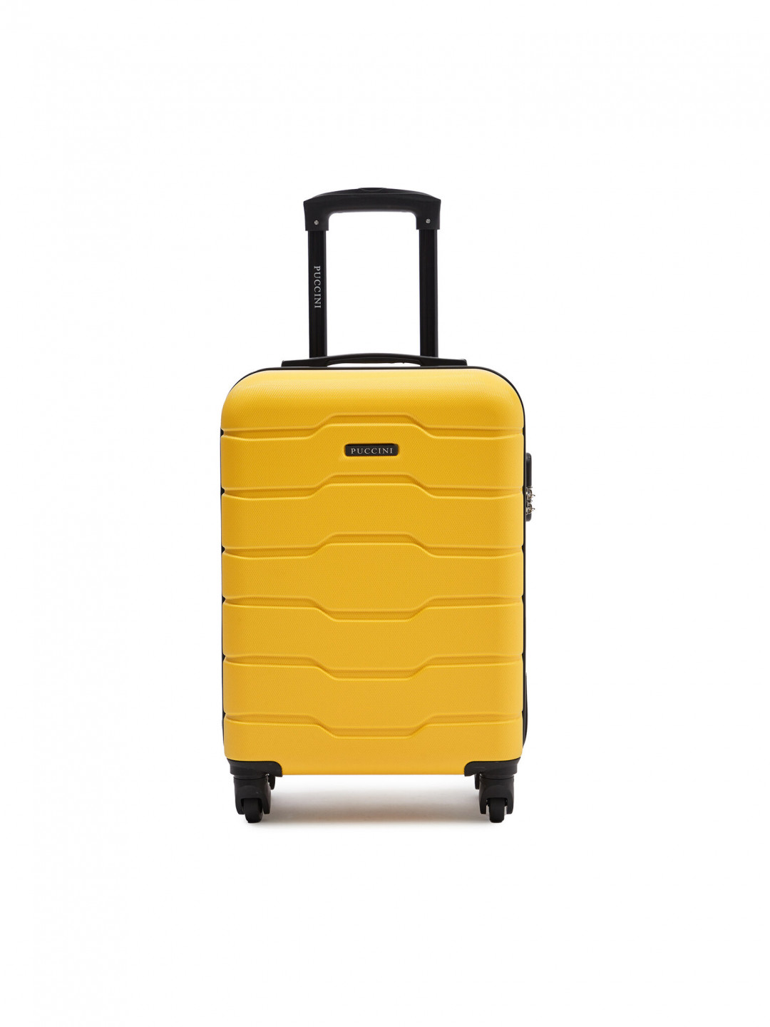 Puccini Kabinový kufr ABS024C Žlutá