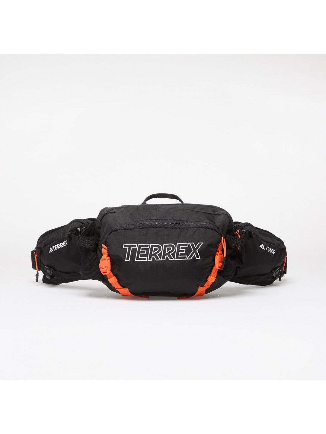 Ledvinka adidas Terrex Aeroready Waist Pack 4 L Black White Impact Orange 4 l