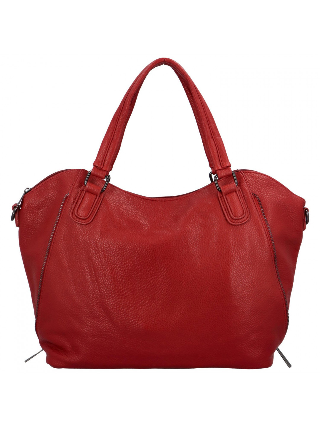Dámská kabelka na rameno červená – Paolo bags Wahidas