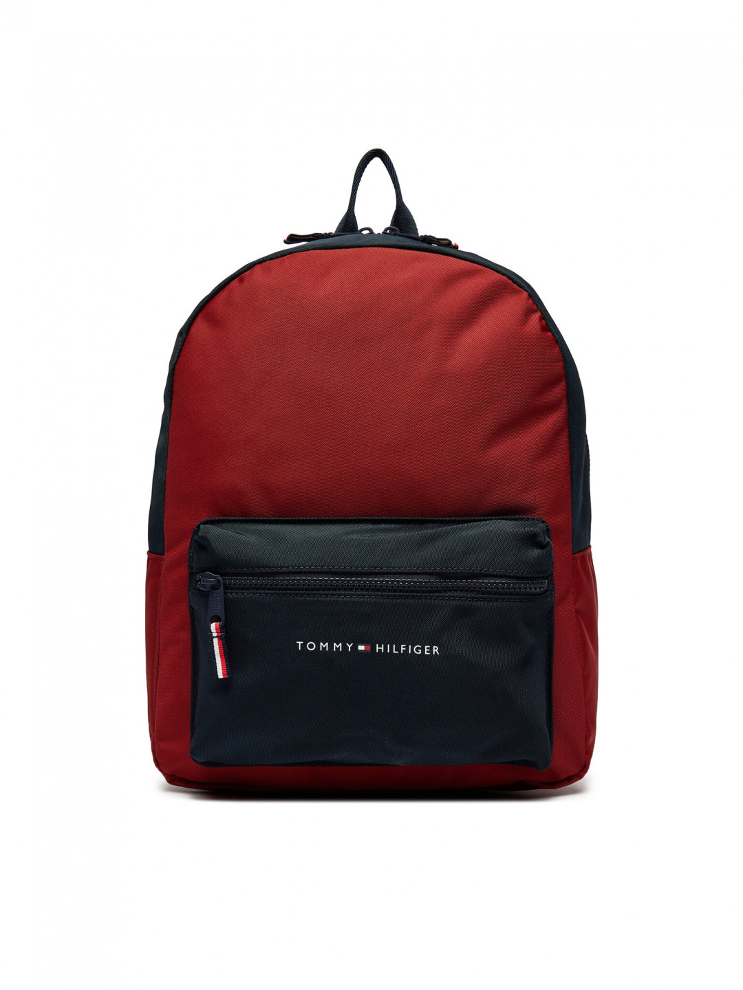 Tommy Hilfiger Batoh Essential Colorblock Backpack AU0AU01917 Červená