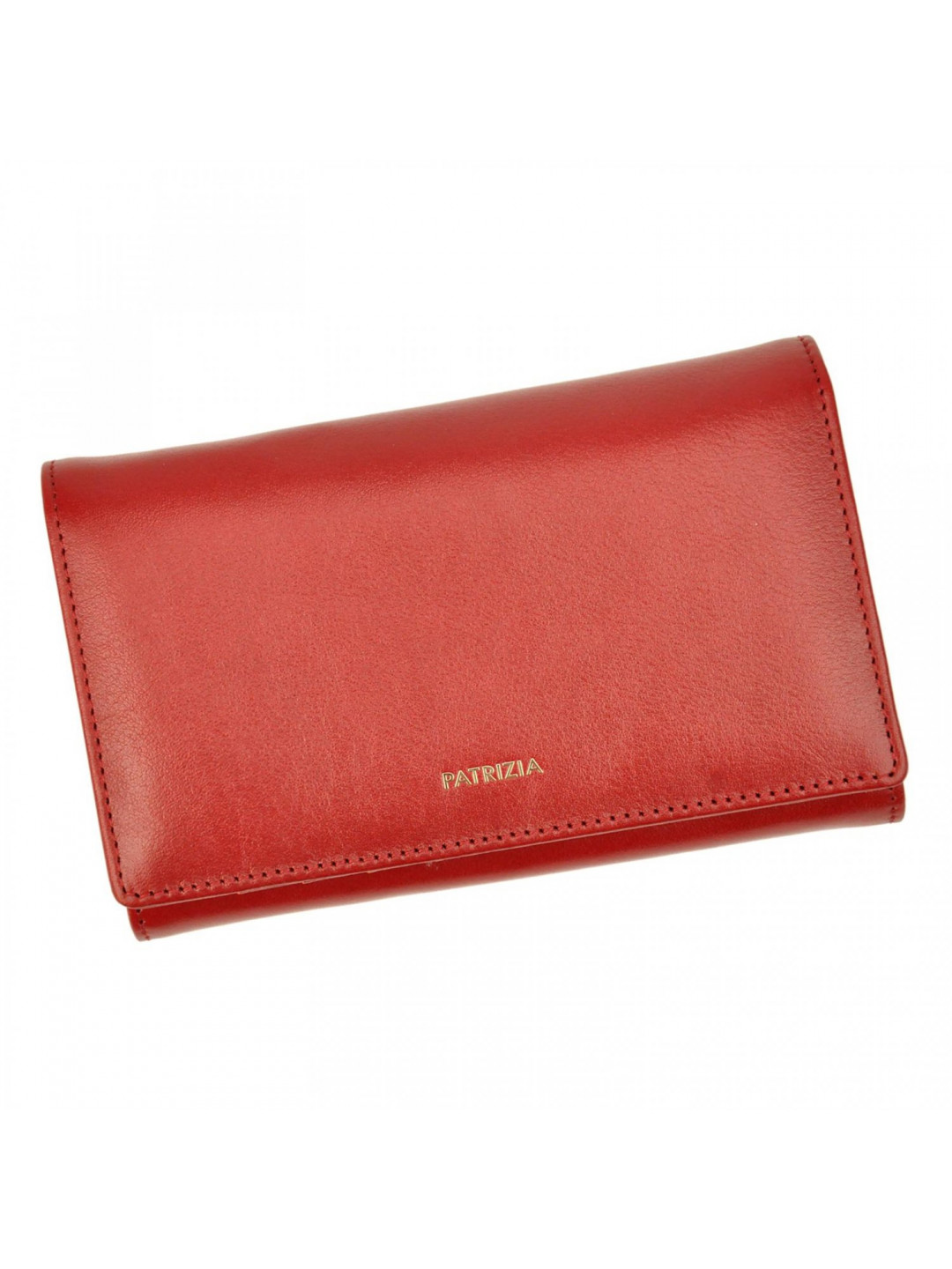 Dámská kožená peněženka červená – Patrizia Emillena
