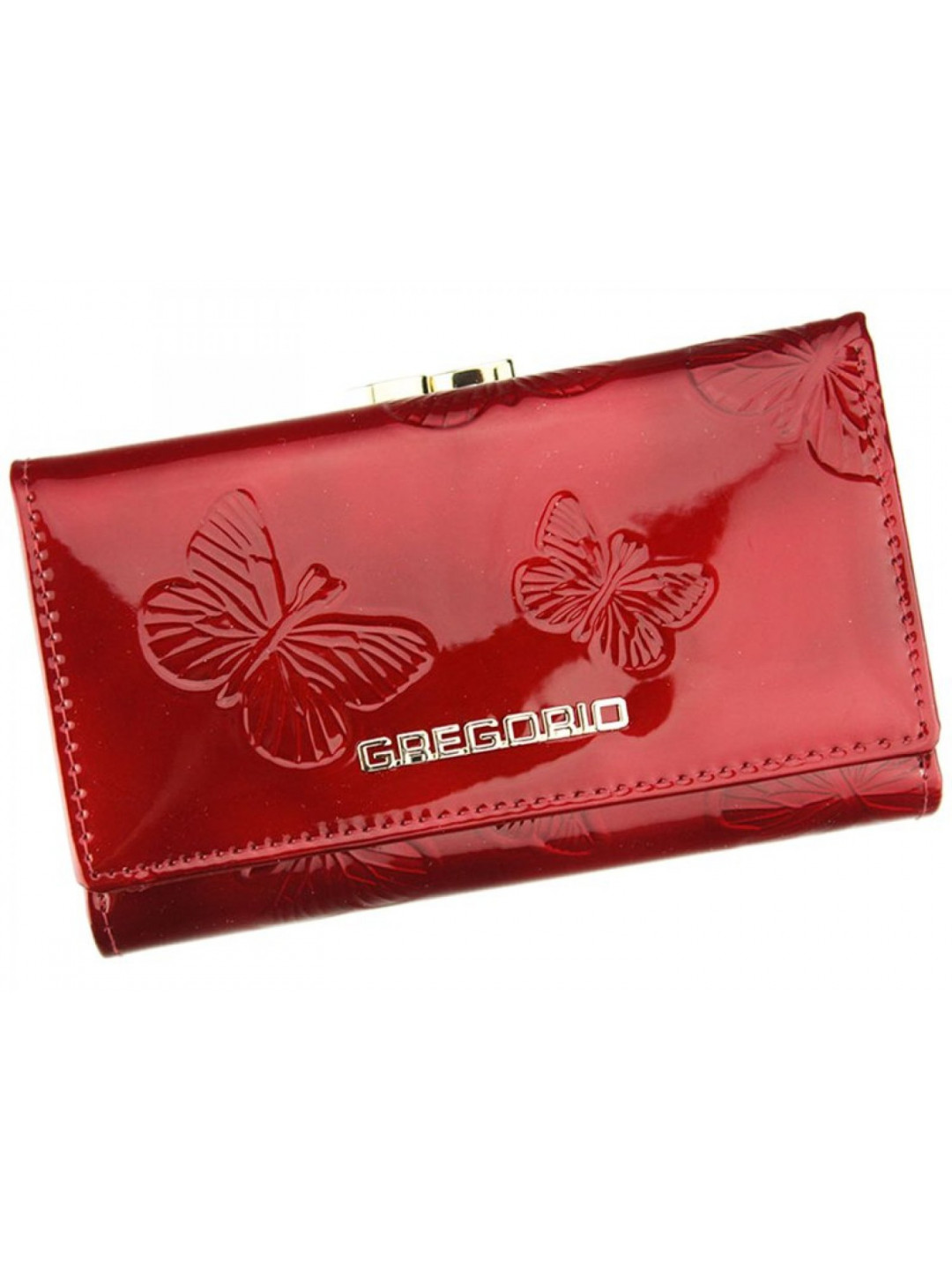 Dámská kožená peněženka červená – Gregorio Juliass