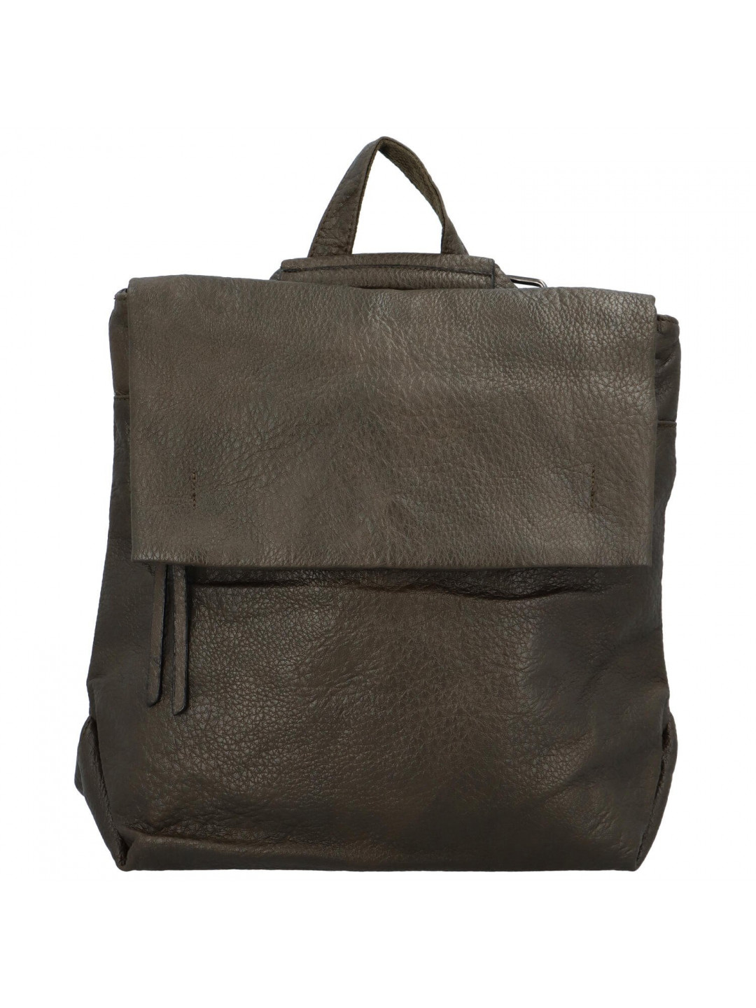 Dámský kabelko-batoh tmavě zelený – Paolo bags Ralica