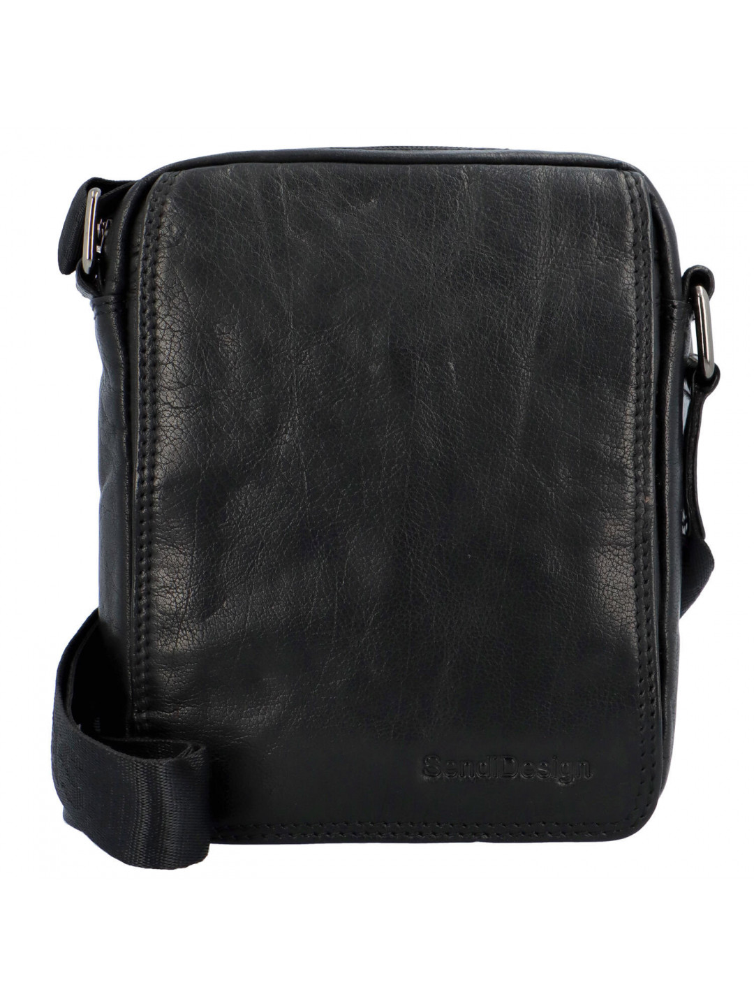 Pánská kožená taška černá – SendiDesign Lorem B