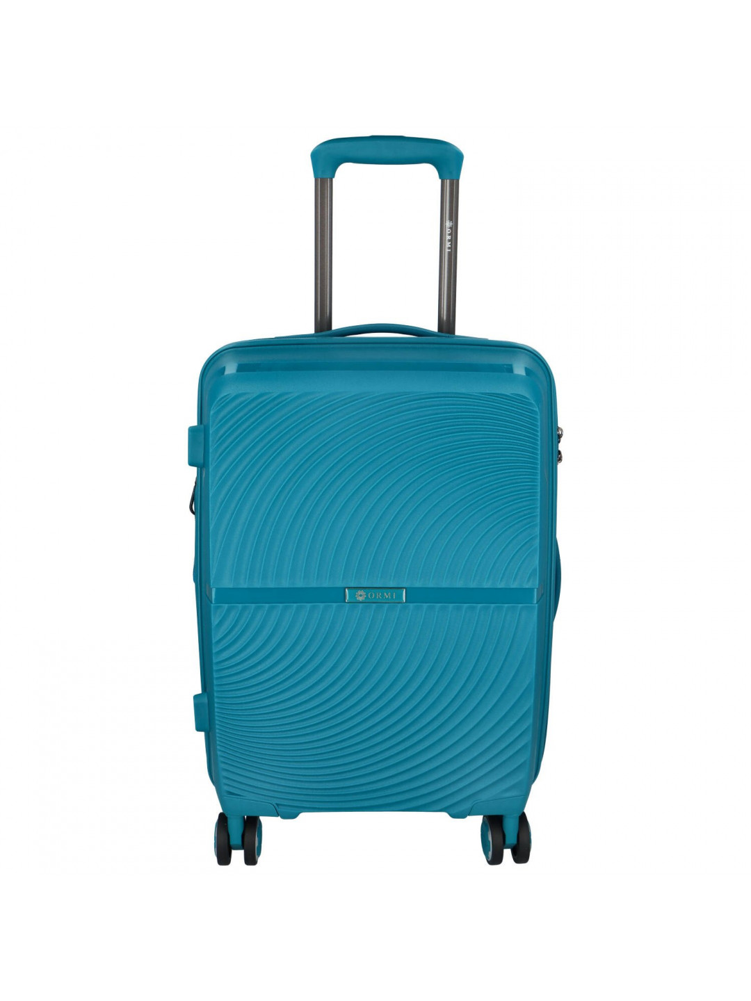 Cestovní plastový kufr Darex velikosti S tyrkysový