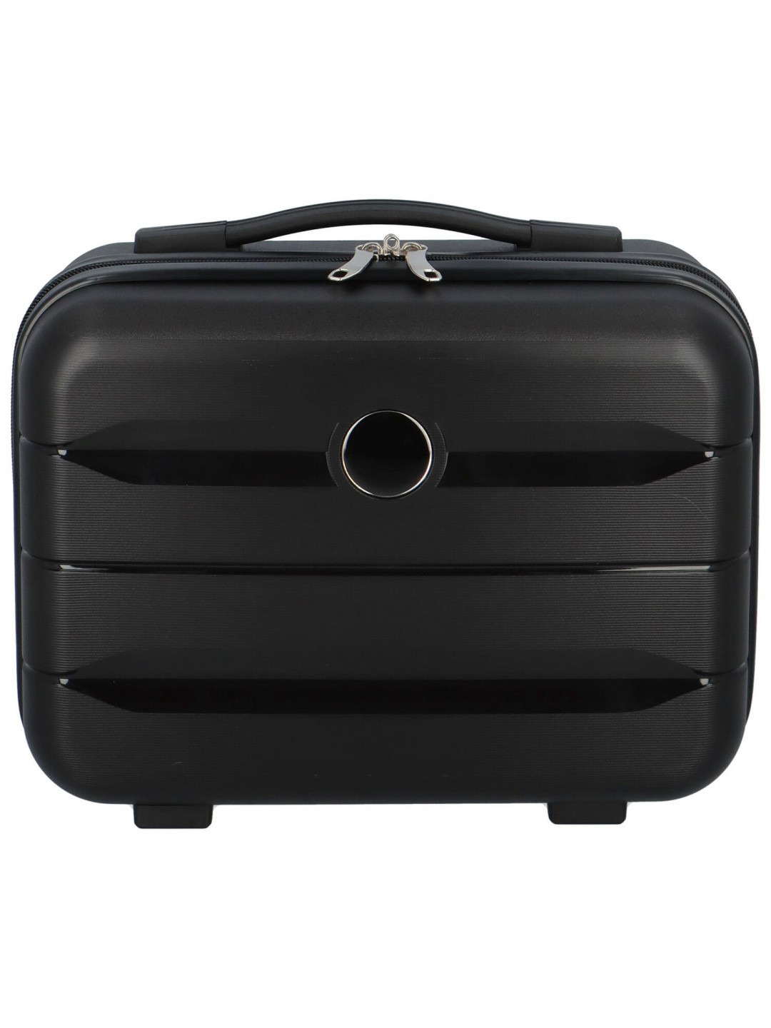Cestovní plastový kufr Hesol velikost XS černá