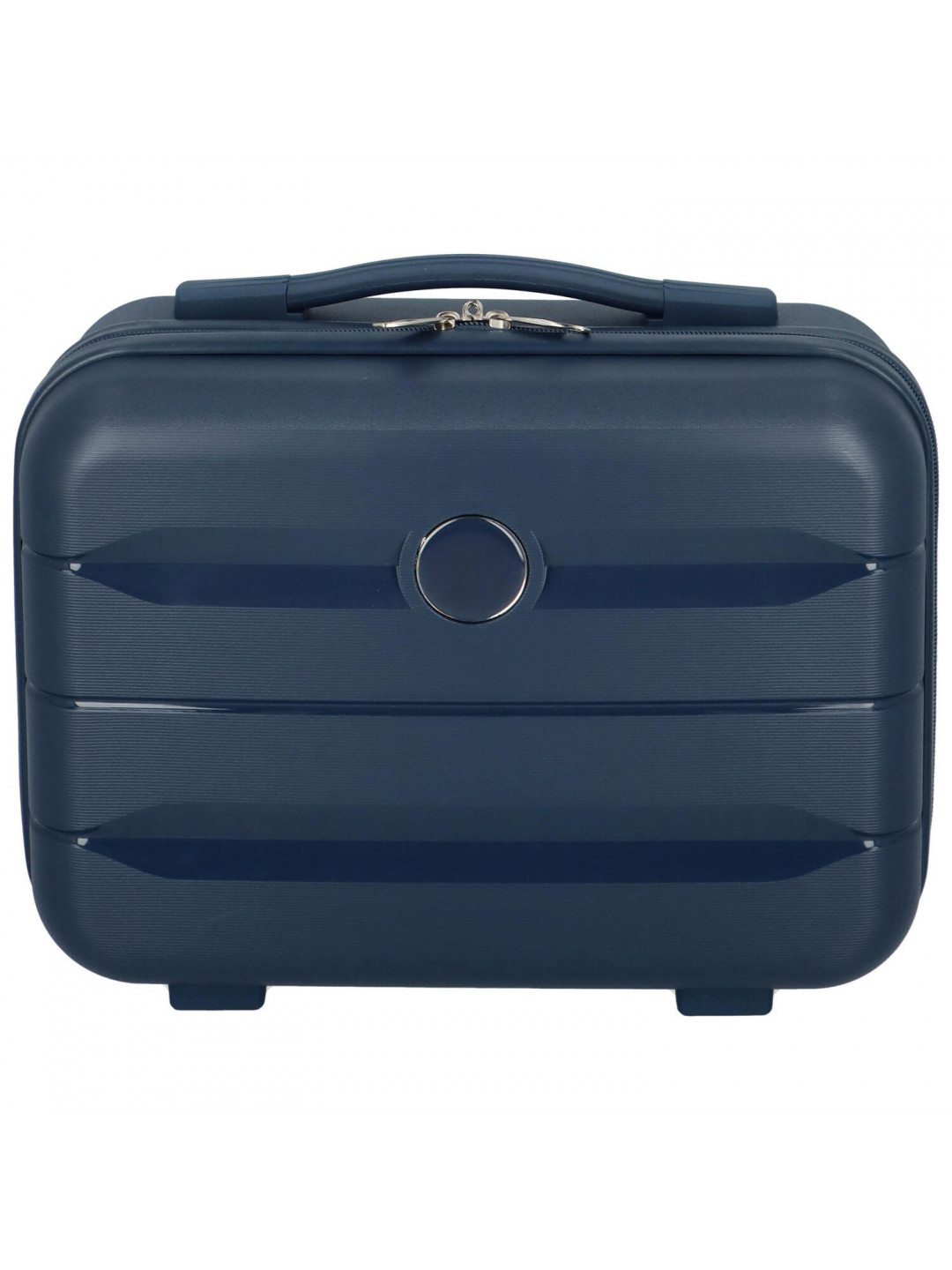 Cestovní plastový kufr Hesol velikost XS tmavě modrá