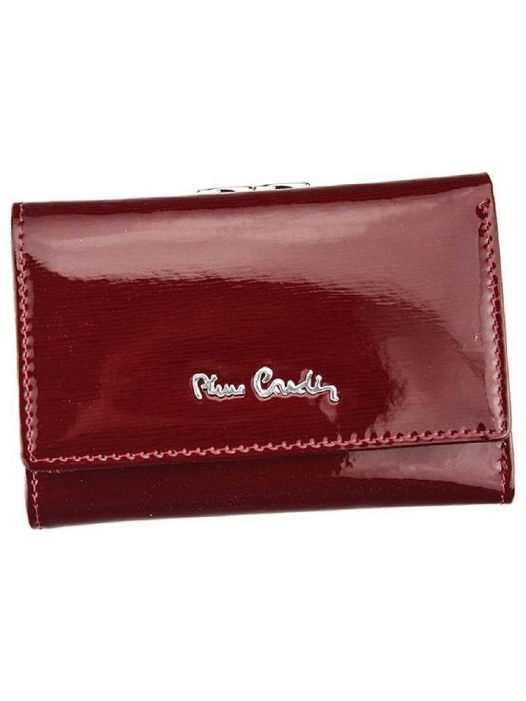 Luxusní dámská kožená peněženka Pierre Cardin Sisi červená