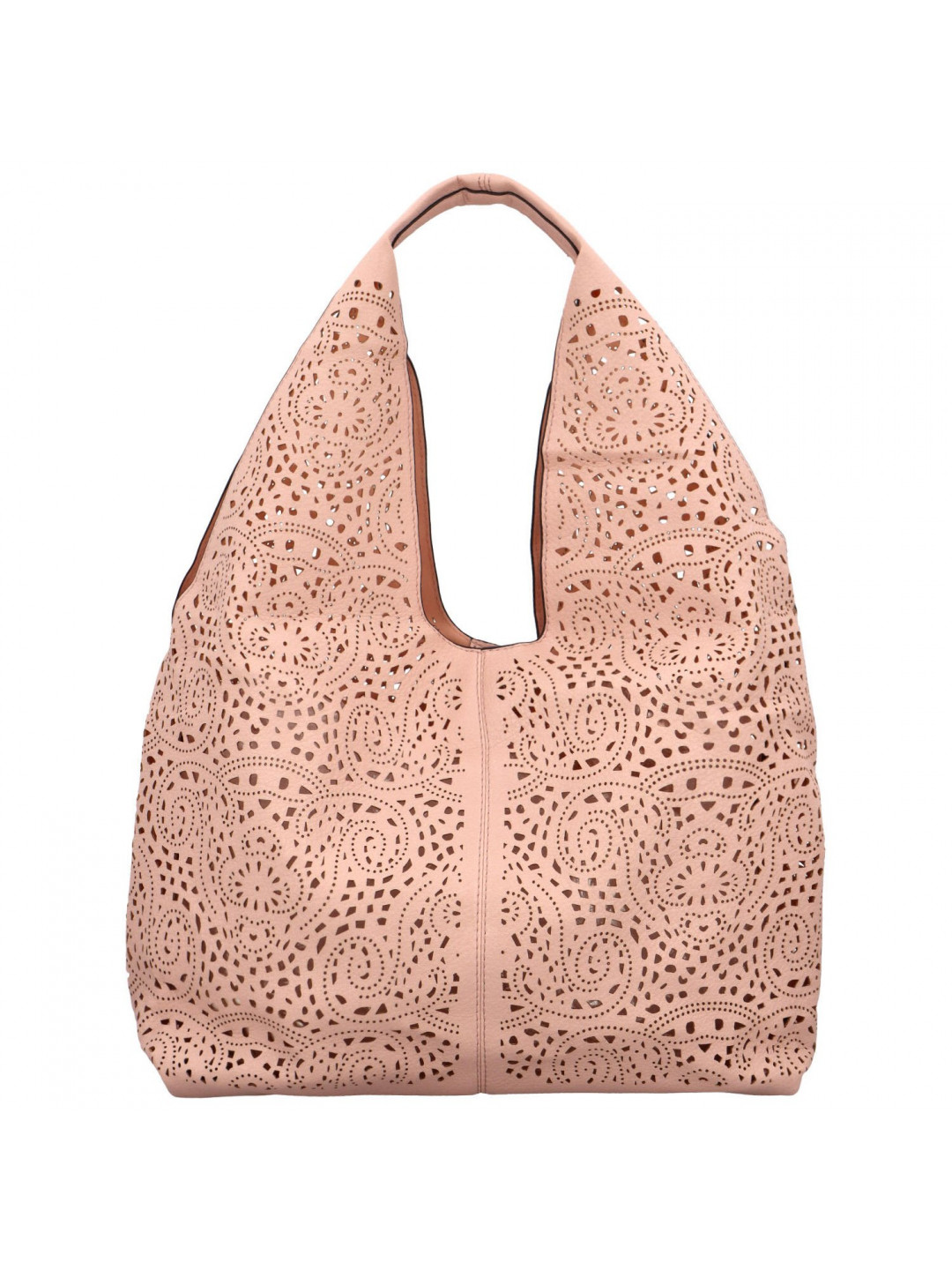 Dámská kabelka na rameno růžová – Coveri Osypa