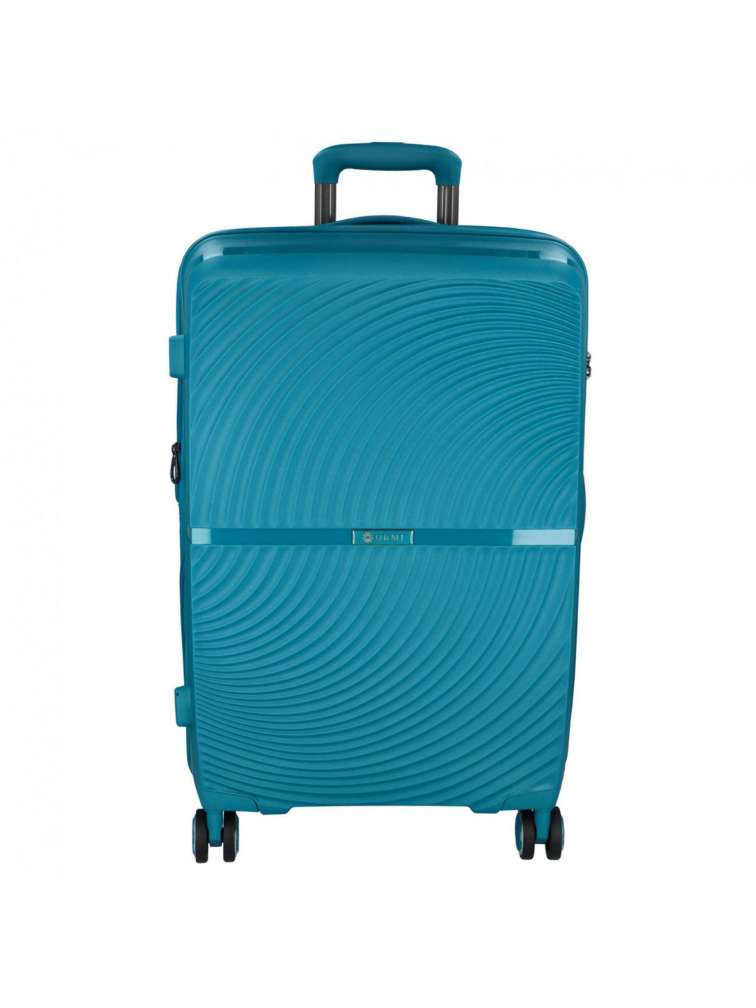Cestovní plastový kufr tyrkysový – Ormi Tryfon L