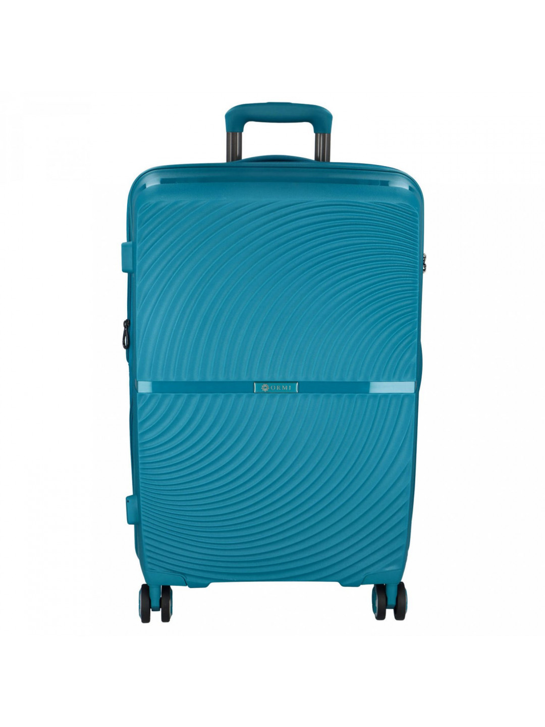 Cestovní plastový kufr tyrkysový – Ormi Tryfon M