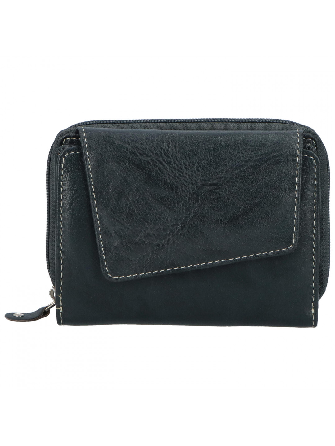 Dámská kožená peněženka tmavě modrá – Tomas Pierluigi