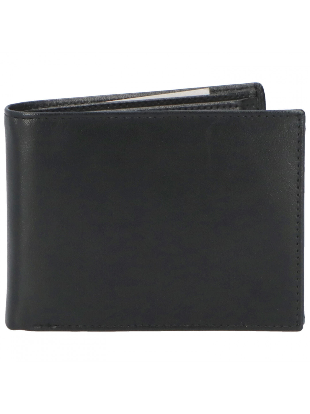 Pánská kožená peněženka černá – Tomas Ivanou