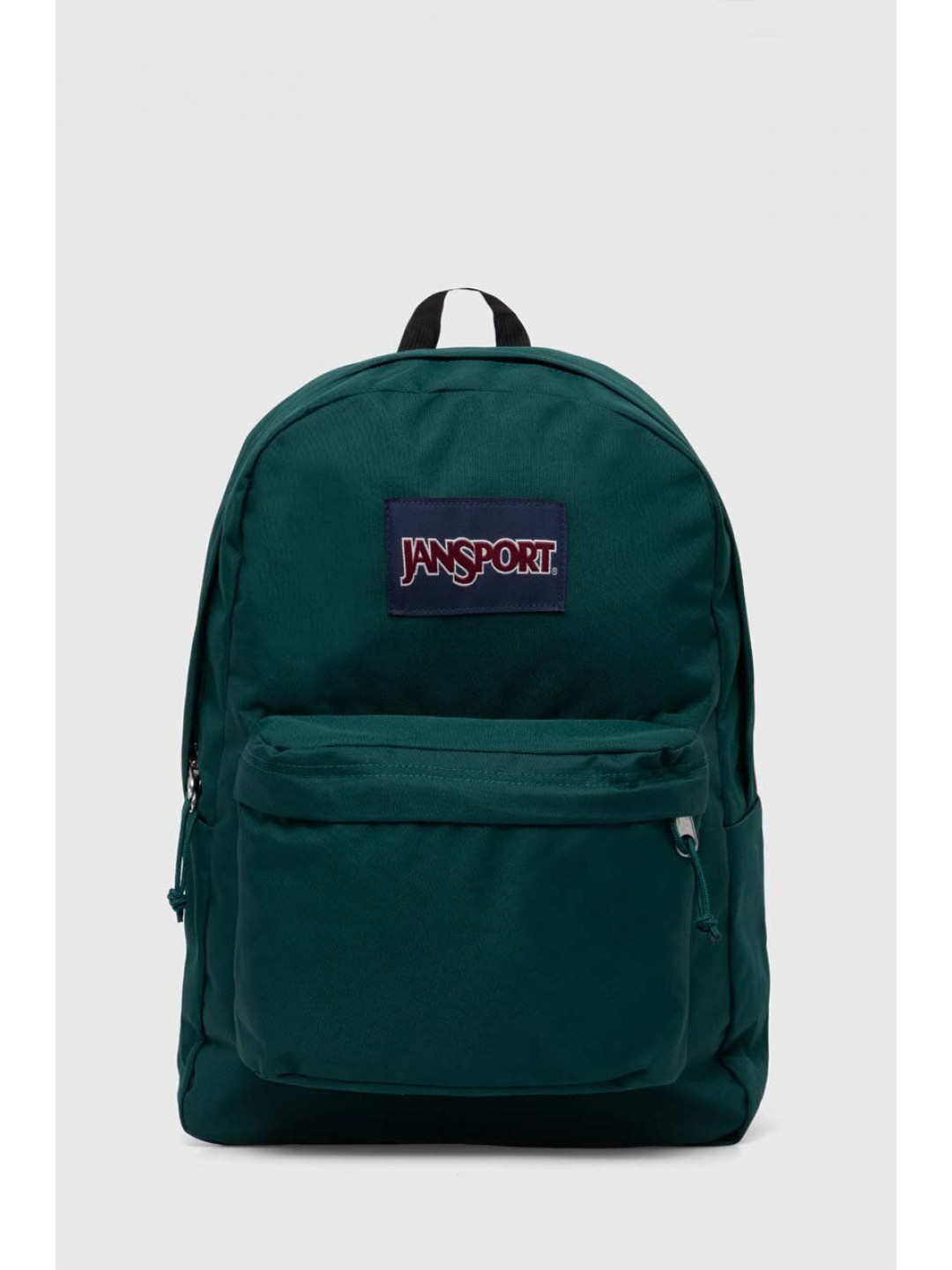 Batoh Jansport zelená barva velký s aplikací