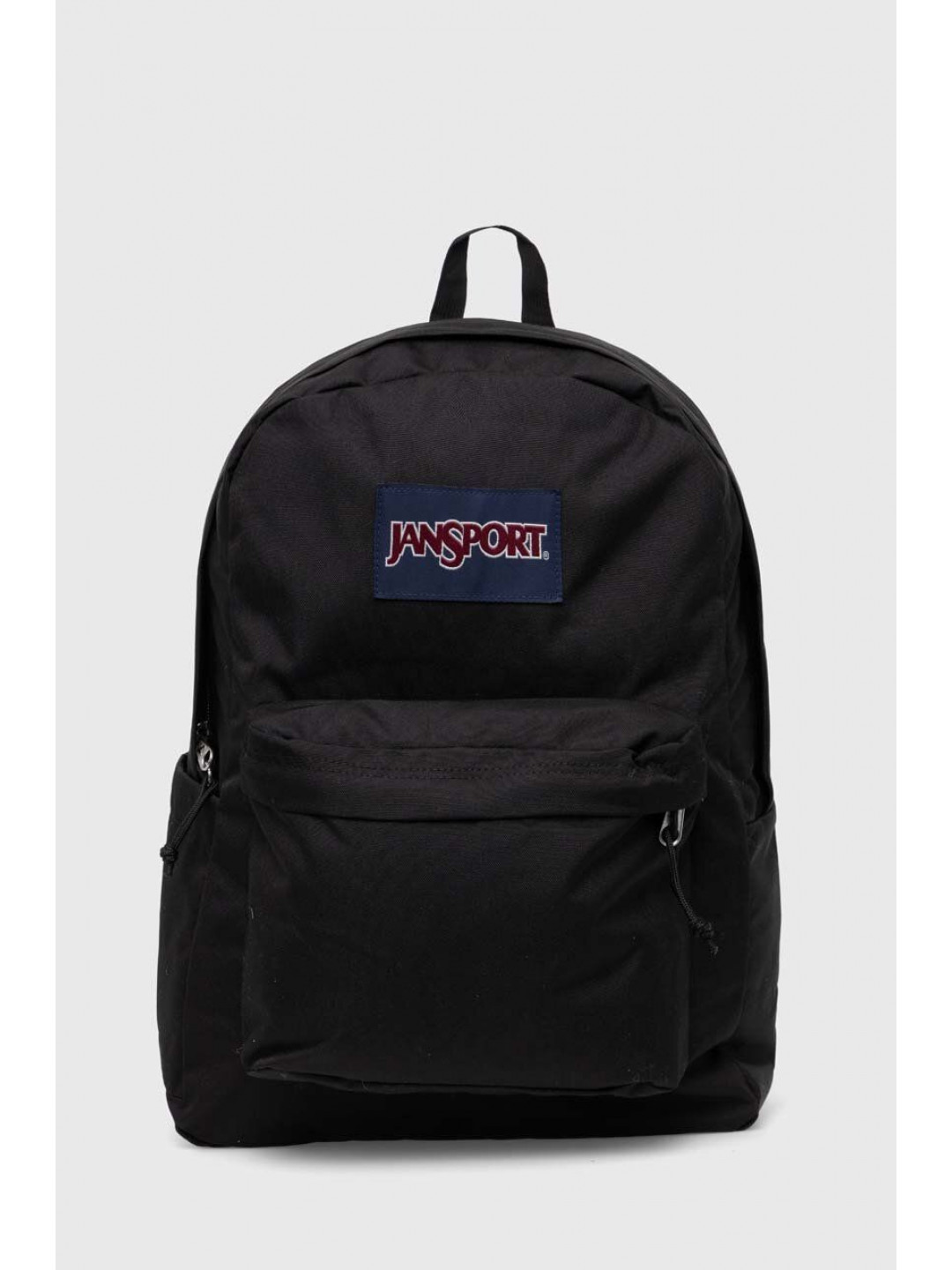 Batoh Jansport černá barva velký s aplikací