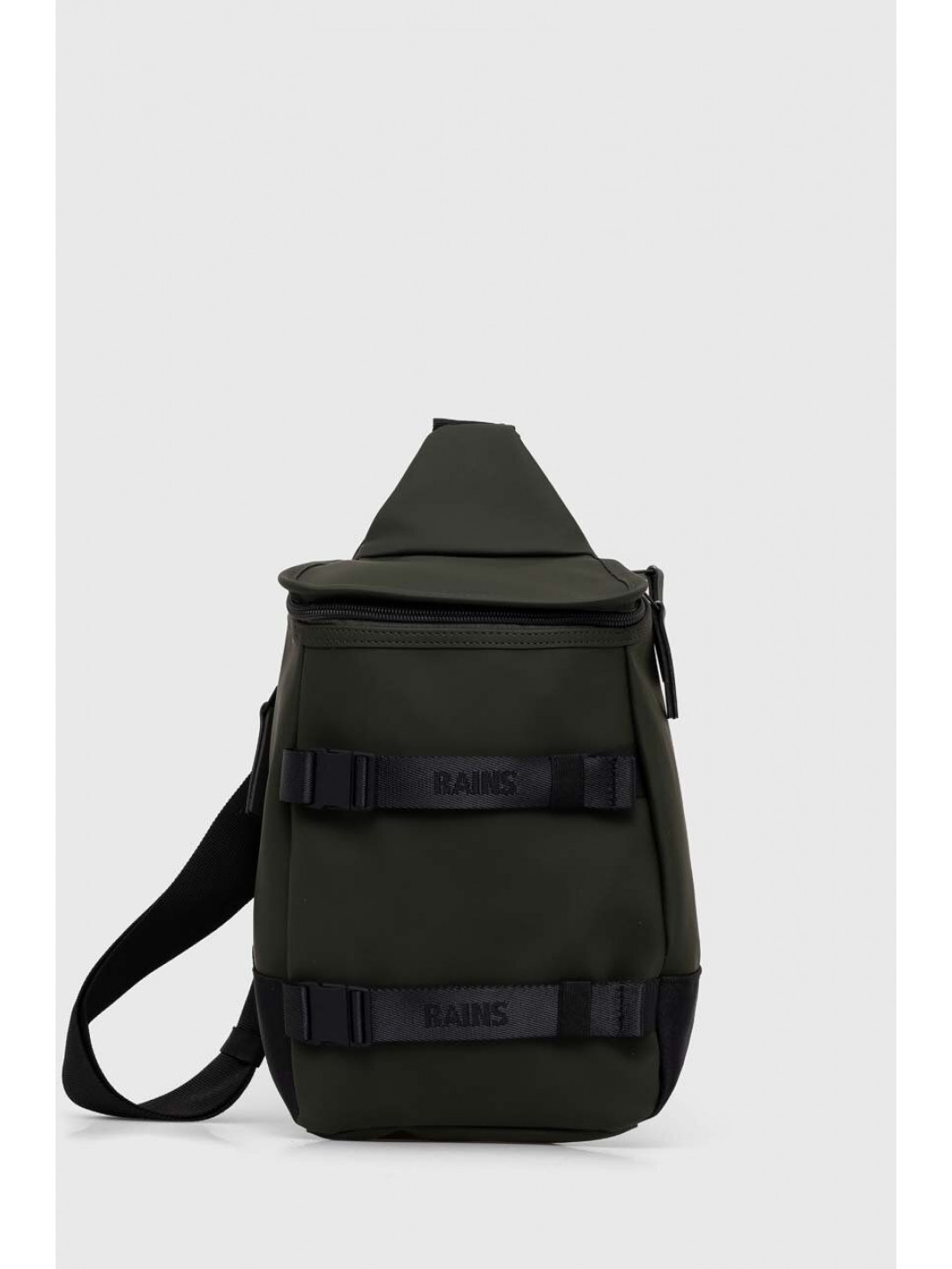 Batoh Rains 14560 Backpacks zelená barva malý hladký