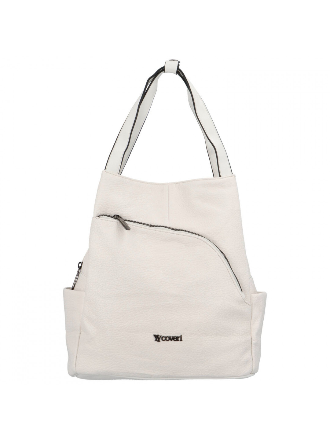 Dámská kabelka batoh bílá – Coveri Admuta