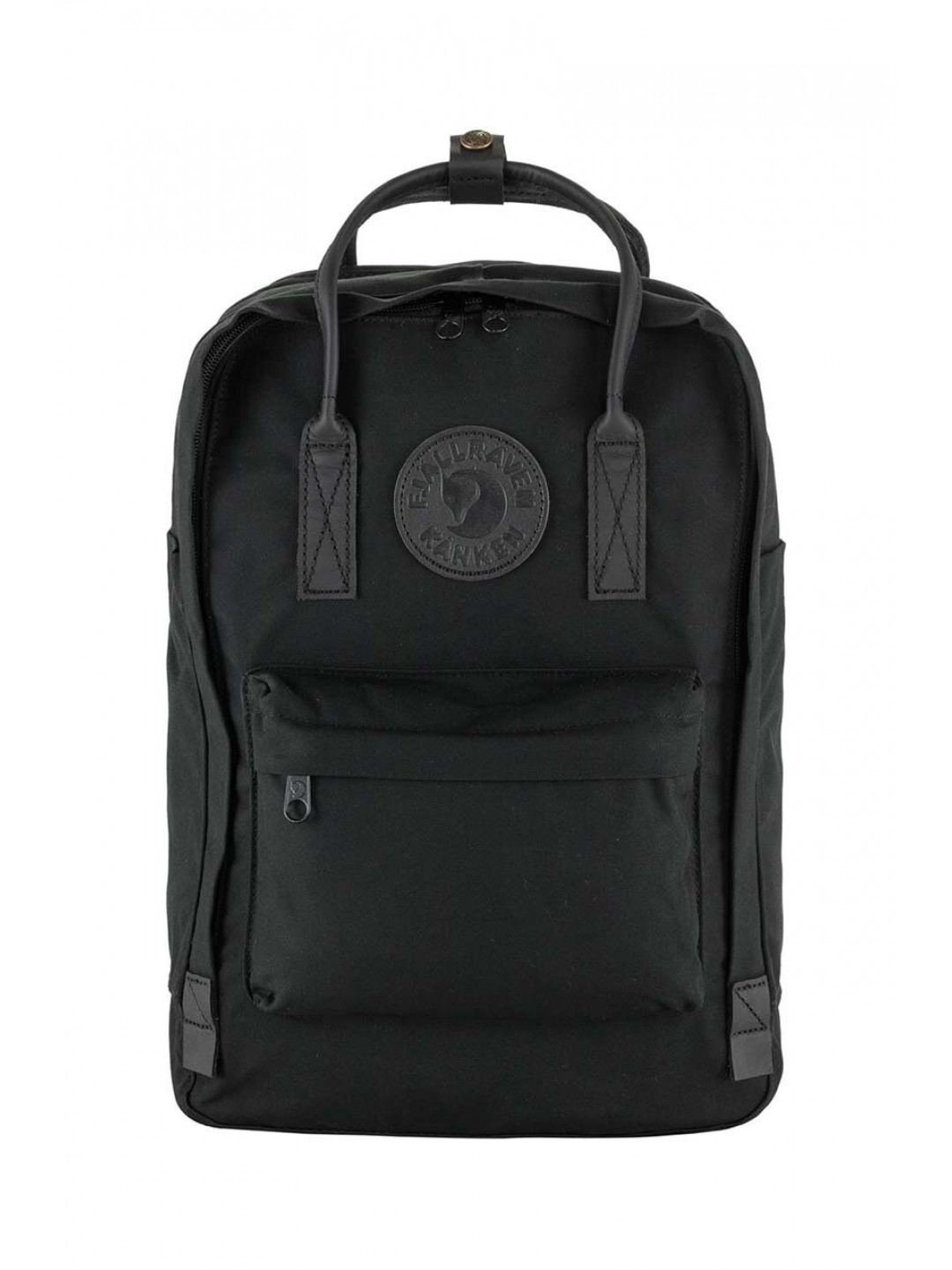 Batoh Fjallraven Kanken No 2 Black Laptop 15 černá barva velký s aplikací F23804