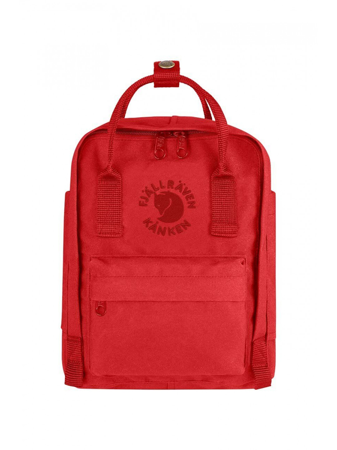 Batoh Fjallraven Re-Kanken Mini červená barva malý s aplikací F23549