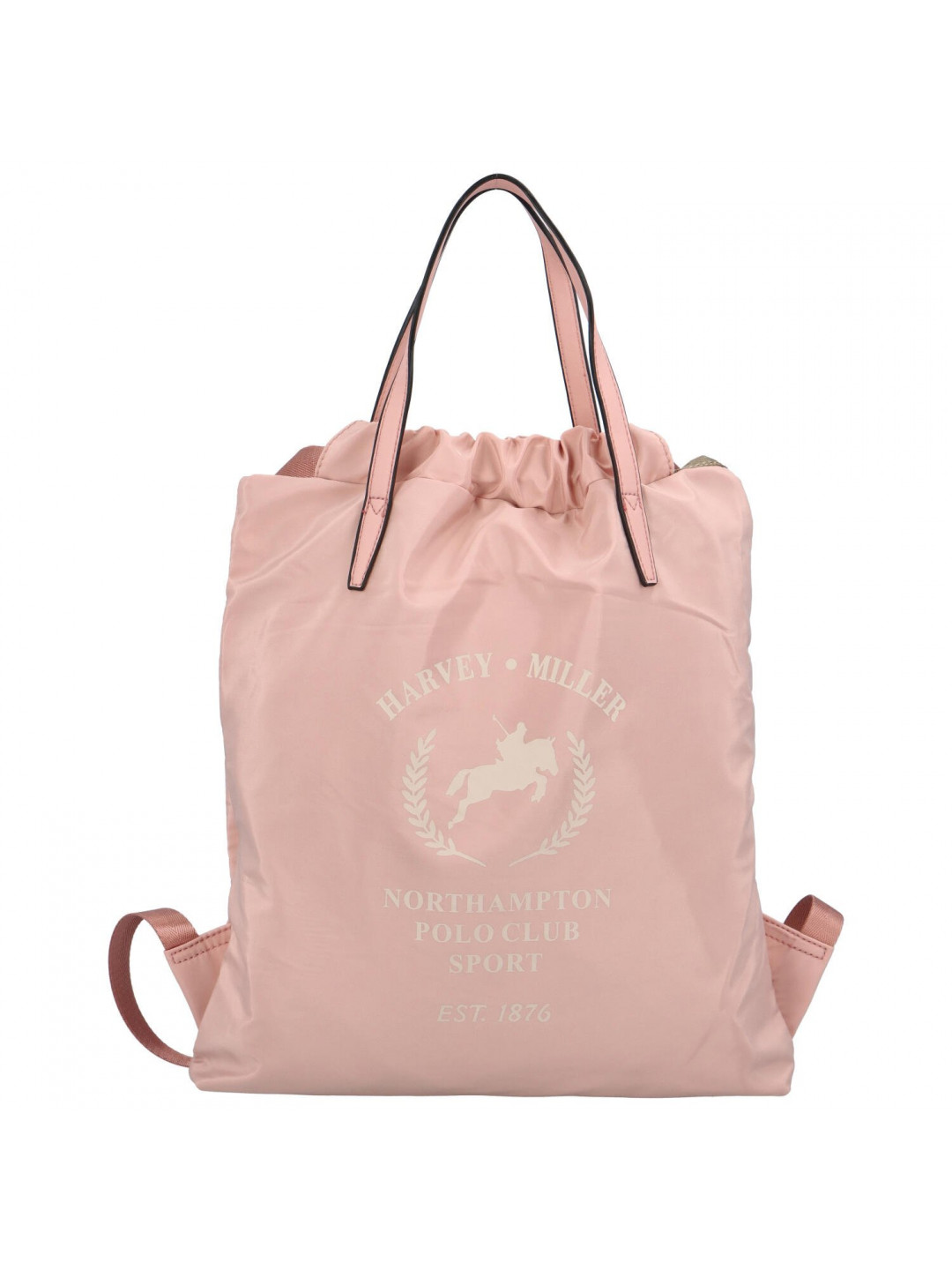 Dámský látkový batůžek světle růžový – Coveri April
