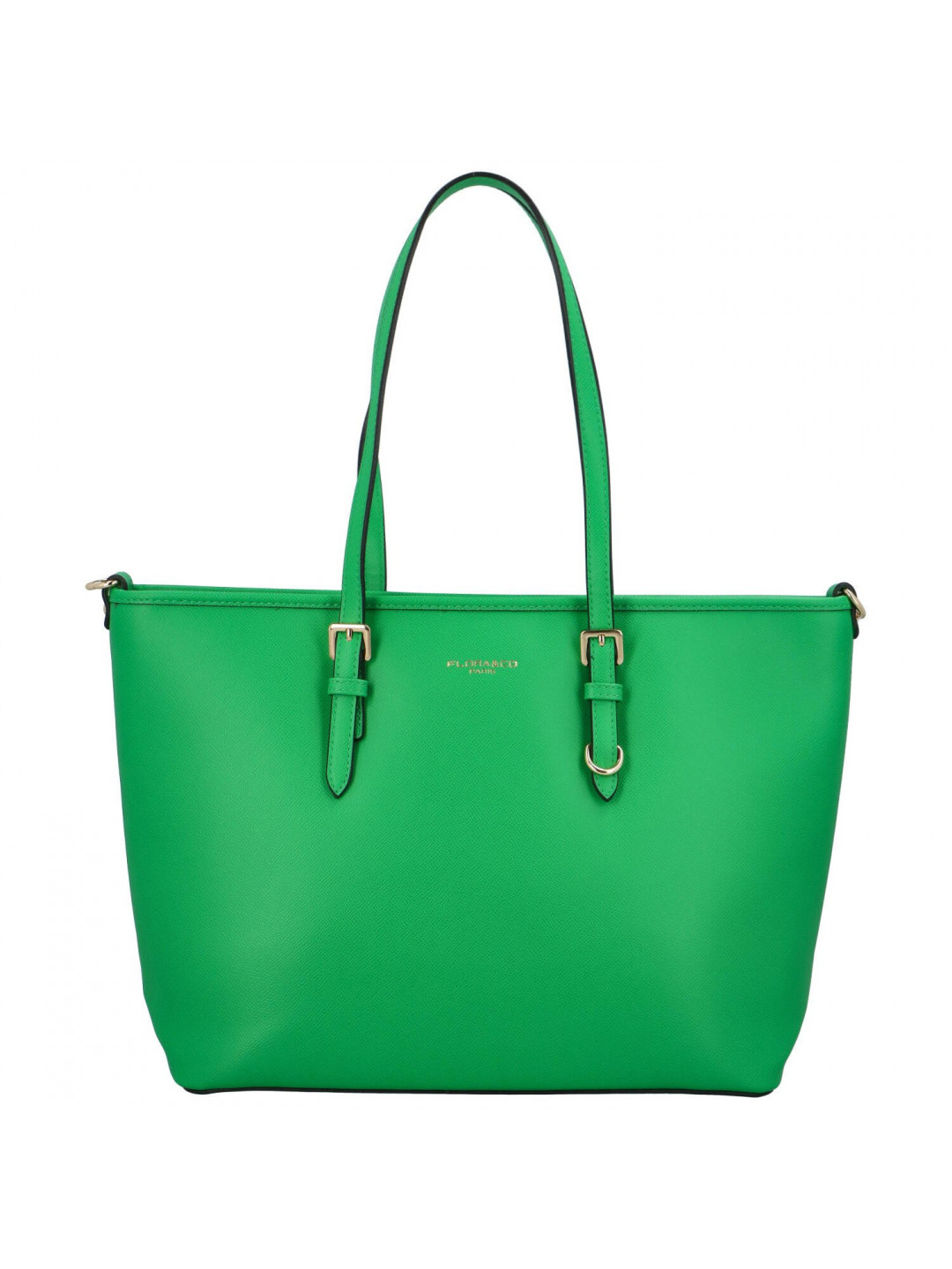 Dámská elegantní kabelka přes rameno zelená – FLORA & CO Viola