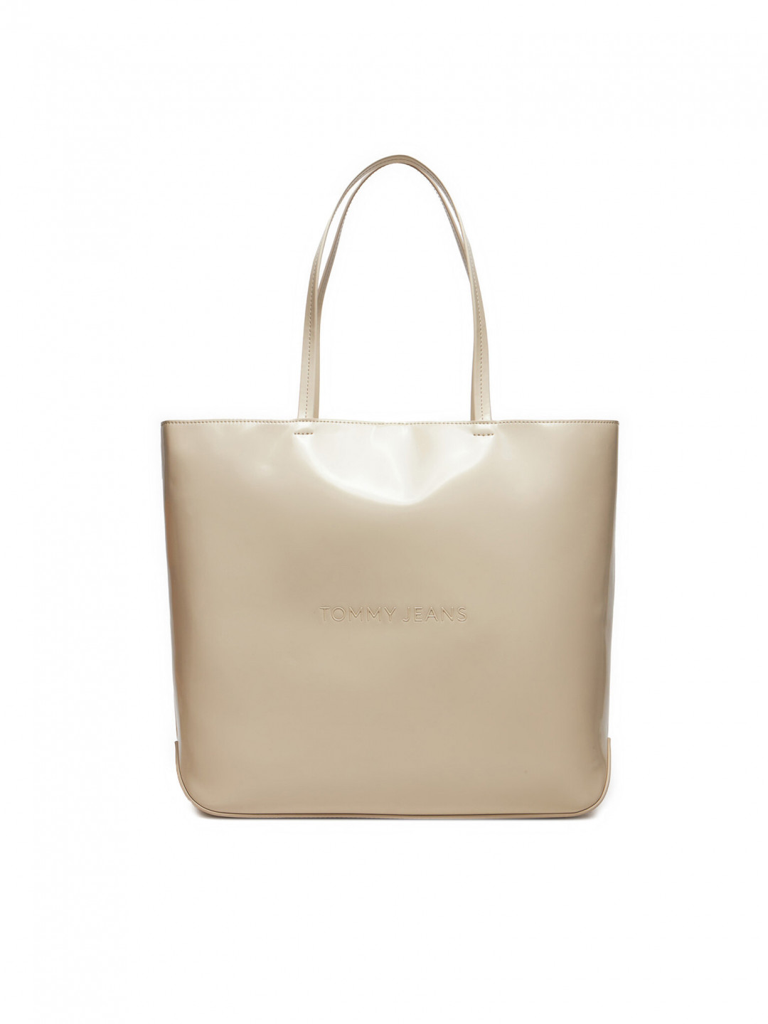Tommy Jeans Kabelka Tjw Ess Must Tote Seasonal AW0AW16841 Écru