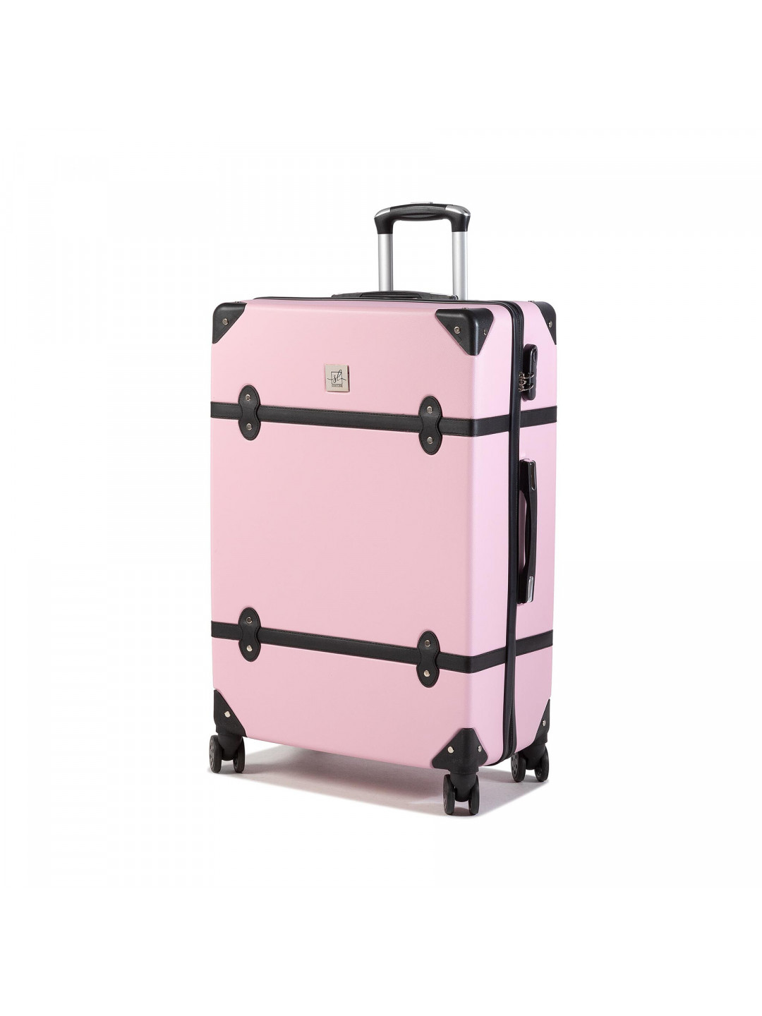Velký kufr Semi Line T5509-0 28 Růžová