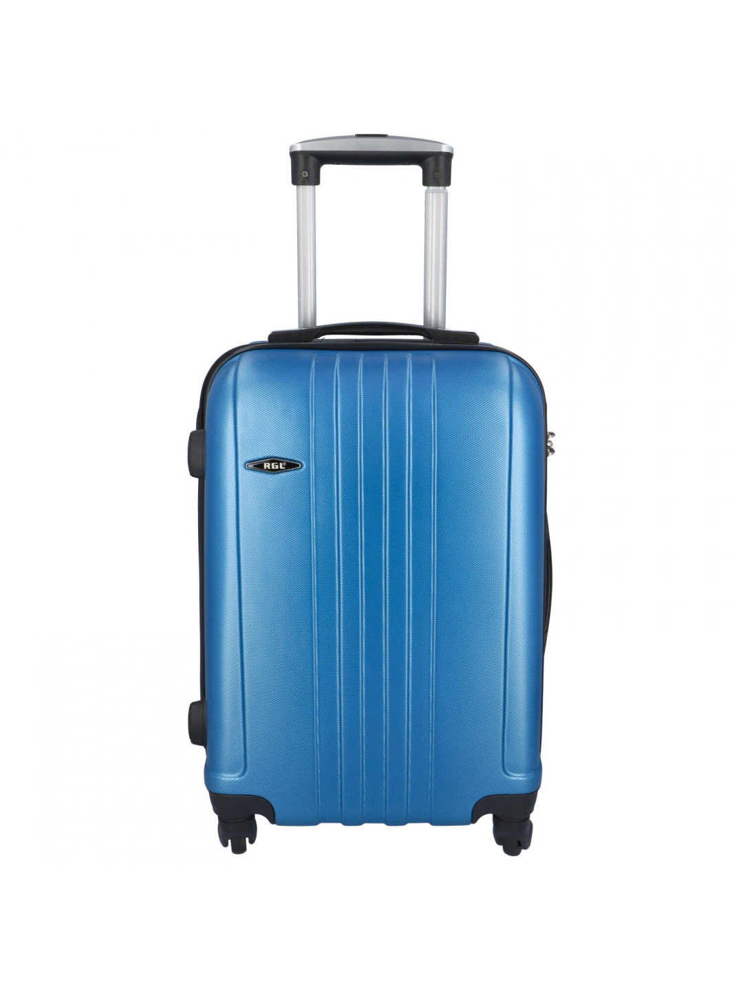 Skořepinový cestovní kufr modrý – RGL Blant XS