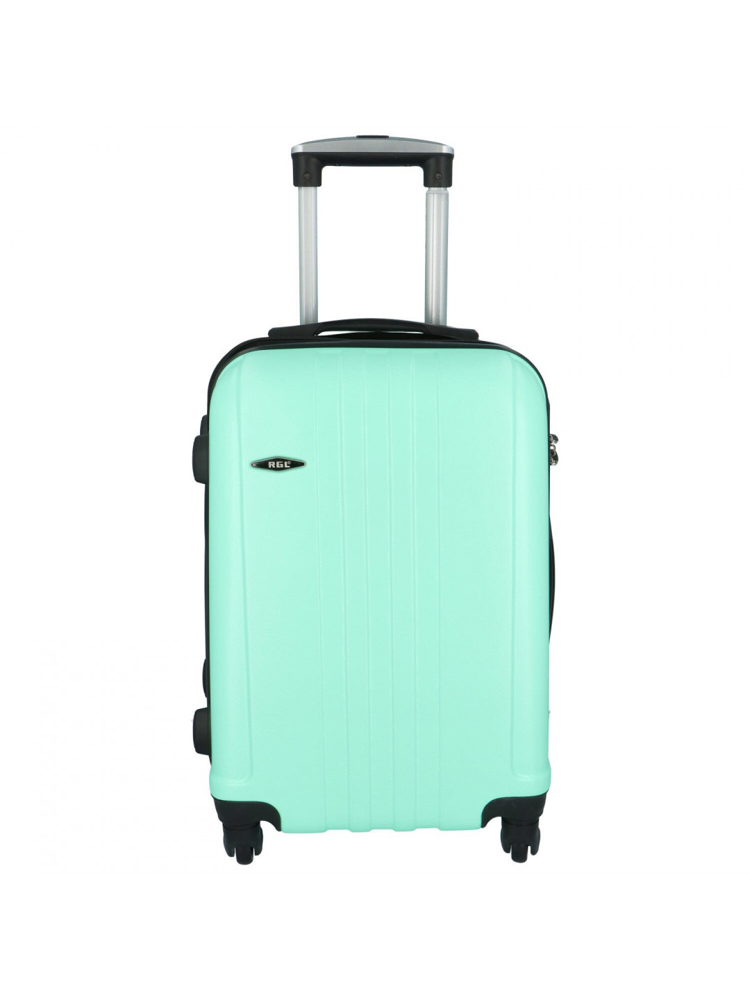 Skořepinový cestovní kufr mentolově zelený – RGL Blant XS