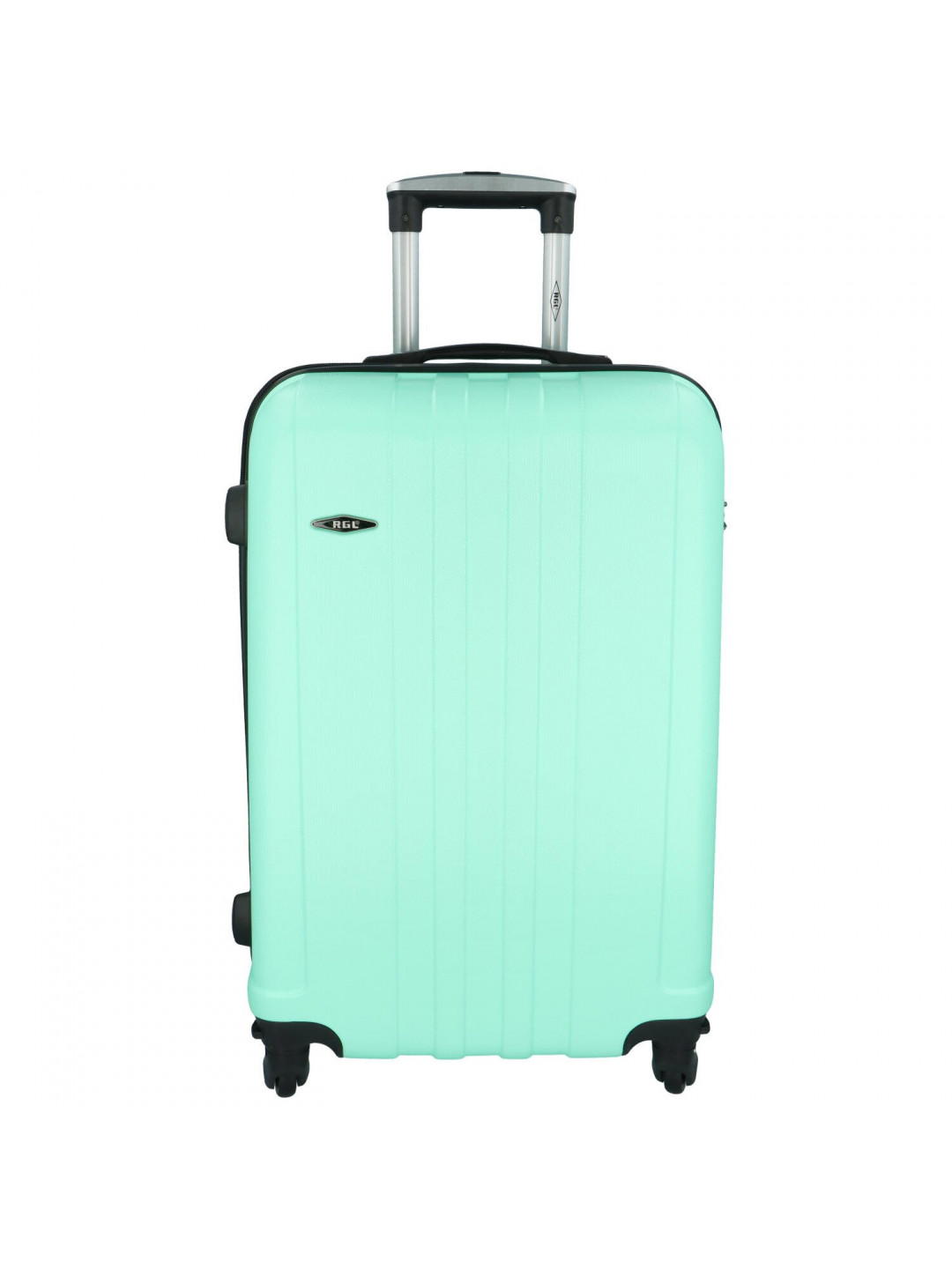 Skořepinový cestovní kufr mentolově zelený – RGL Blant S