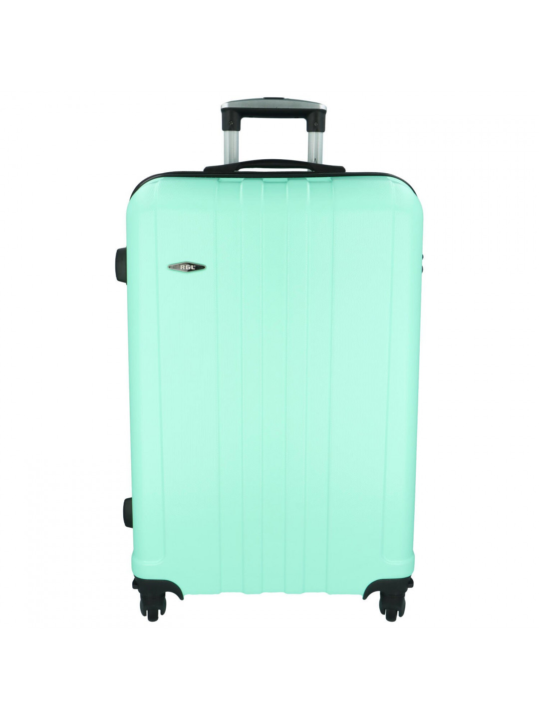 Skořepinový cestovní kufr mentolově zelený – RGL Blant L
