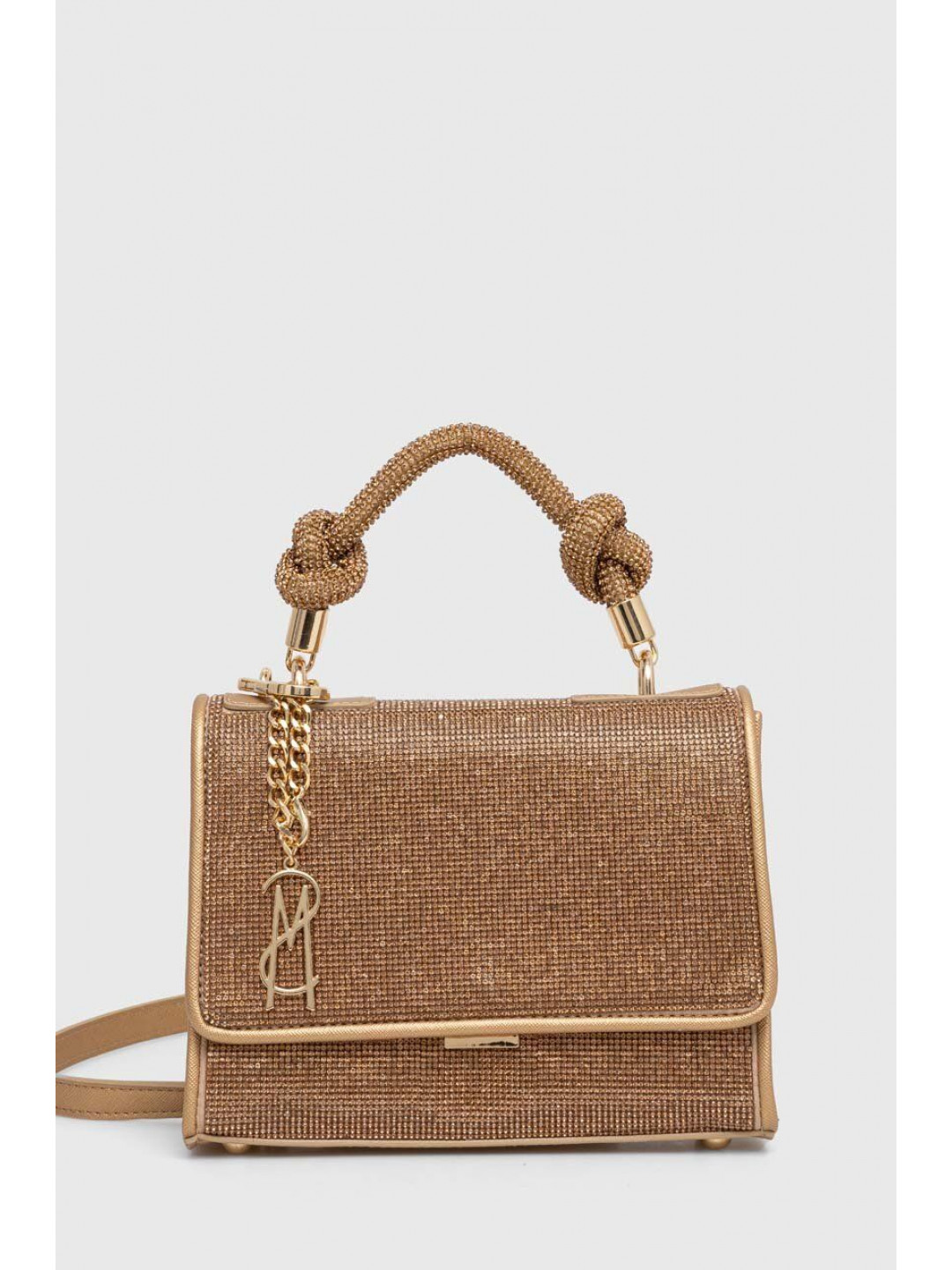 Kabelka Steve Madden Bknotted zlatá barva SM13001211
