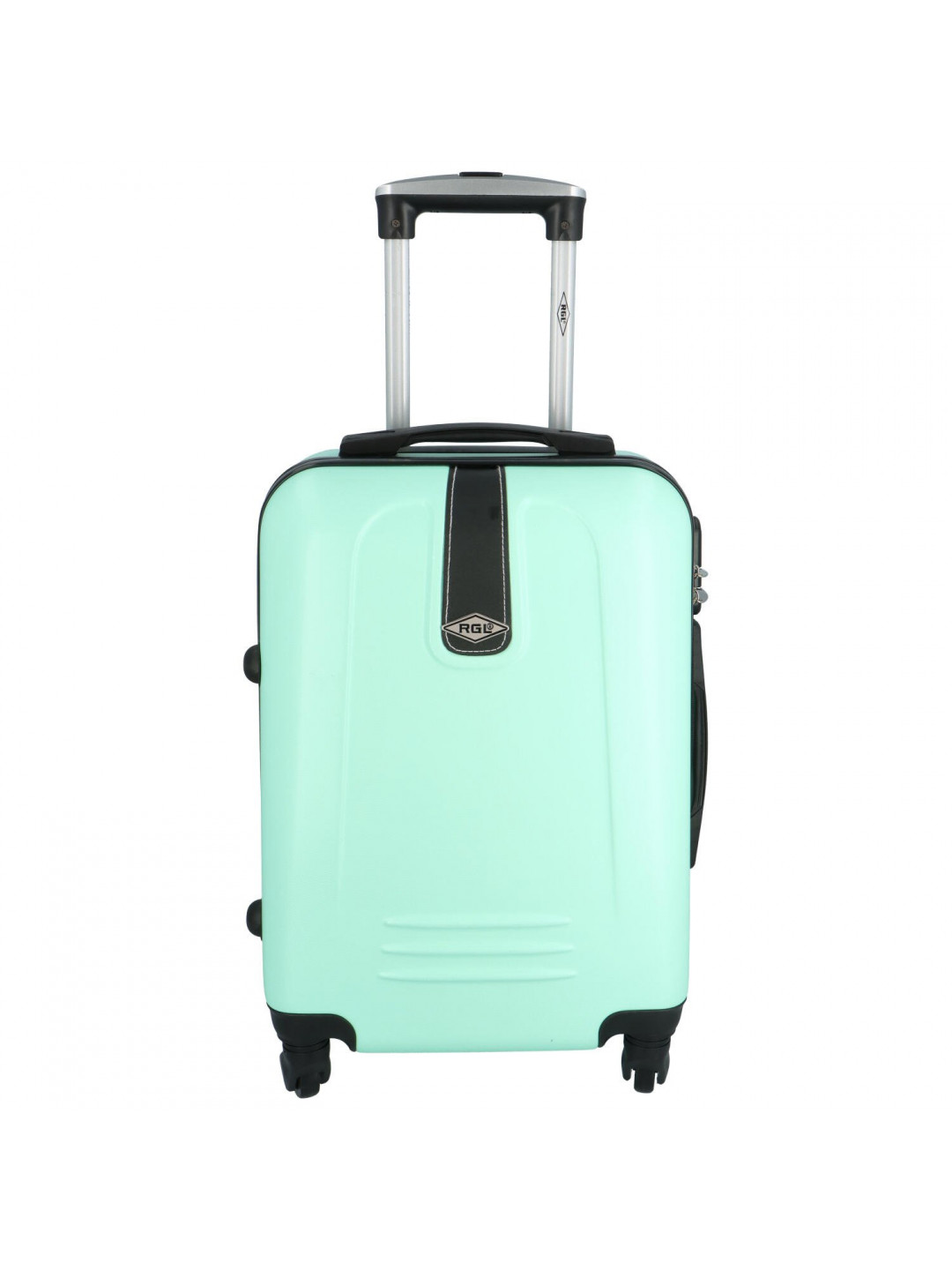 Skořepinový cestovní kufr světlý mentolově zelený – RGL Jinonym XS