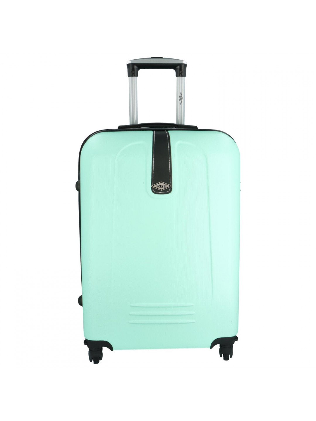 Skořepinový cestovní kufr světlý mentolově zelený – RGL Jinonym M