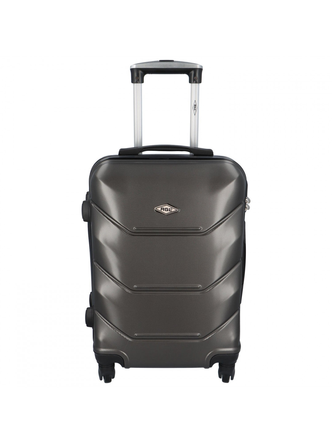 Skořepinový cestovní kufr antracitově šedý – RGL Hairon XS