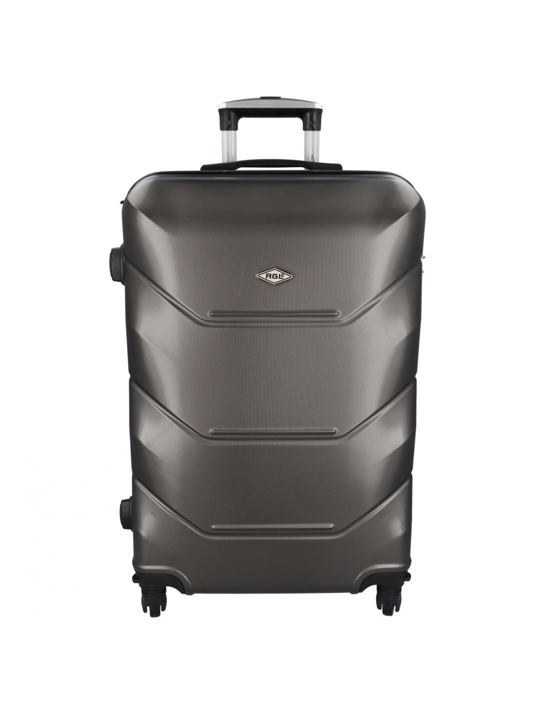 Skořepinový cestovní kufr antracitově šedý – RGL Hairon S