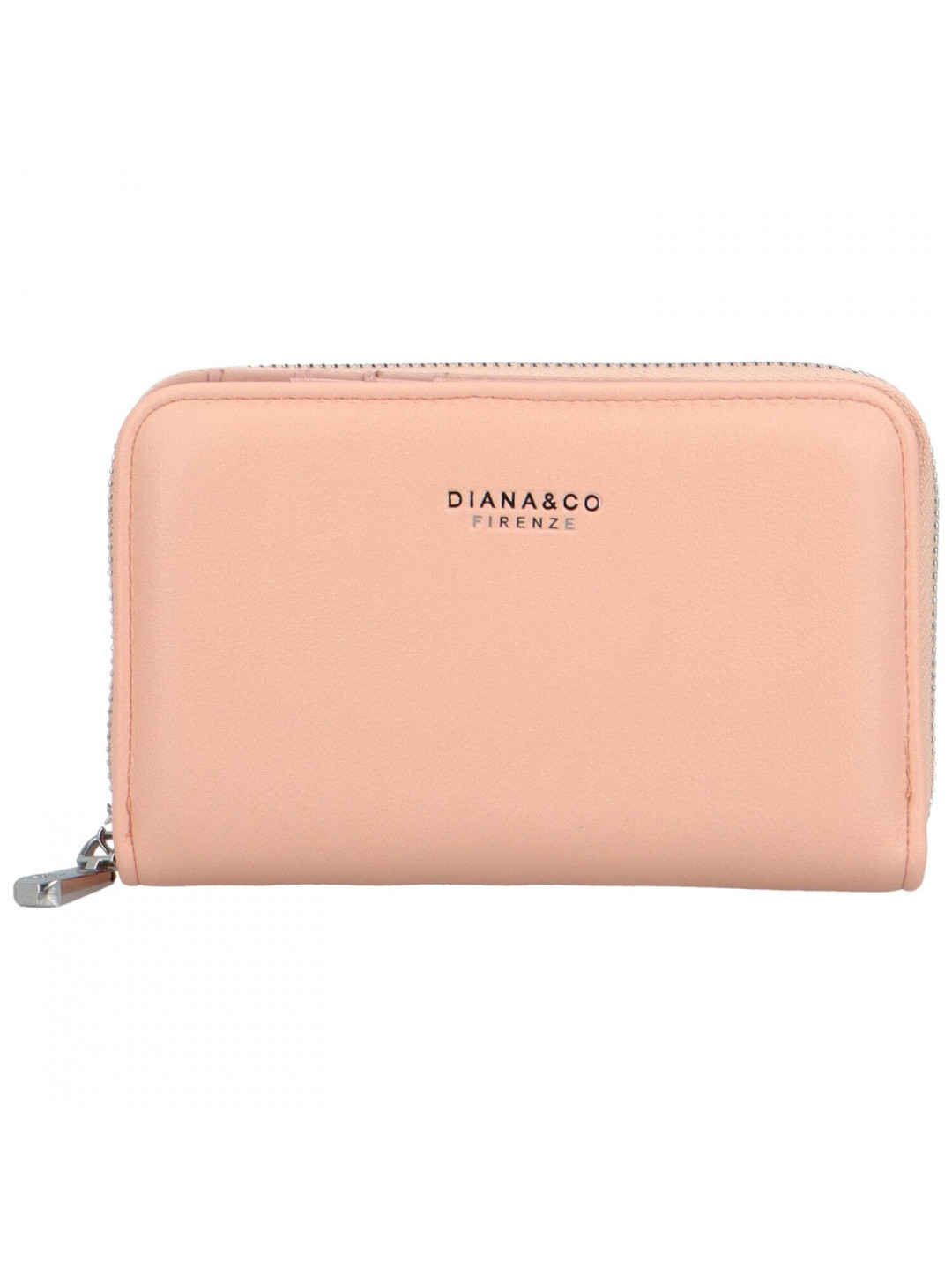 Dámská peněženka pudrově růžová – DIANA & CO Juyko