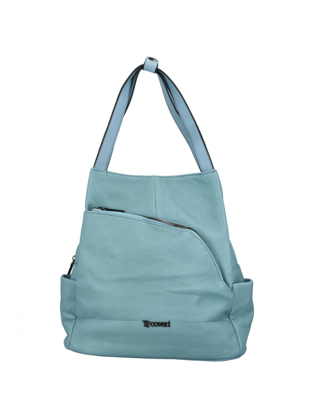 Dámská kabelka batoh bledě modrá – Coveri Admuta