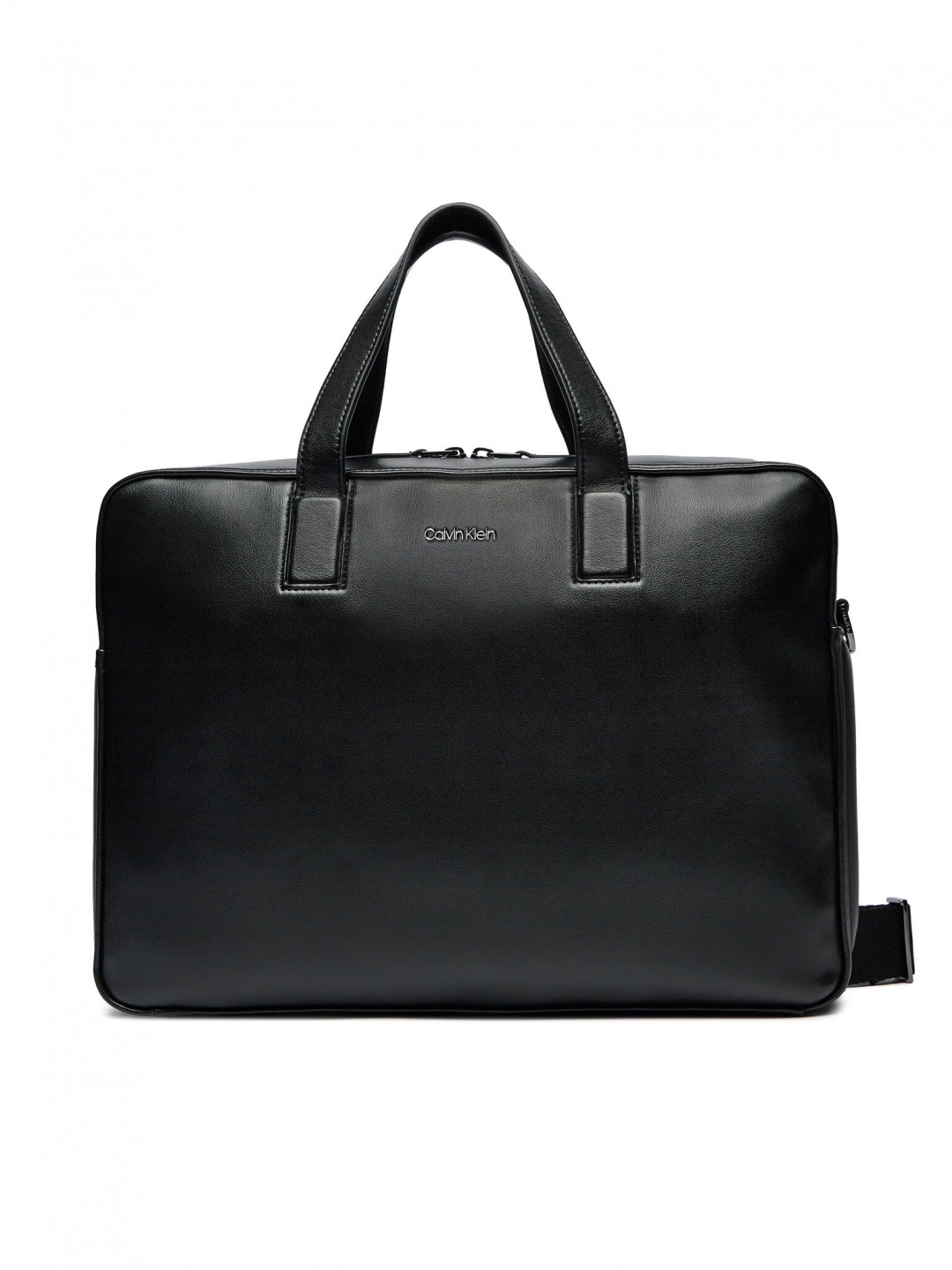Calvin Klein Brašna na notebook Line Quilt Pu Laptop Bag K50K511876 Černá