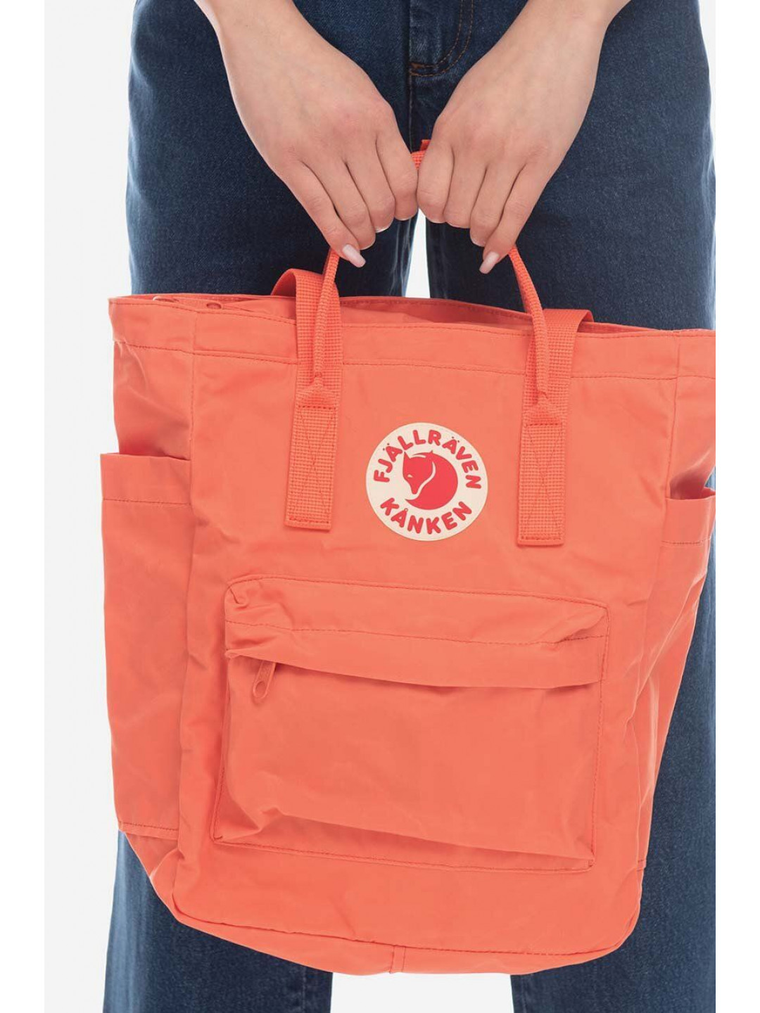Batoh Fjallraven Kanken Totepack F23710 350 oranžová barva velký hladký